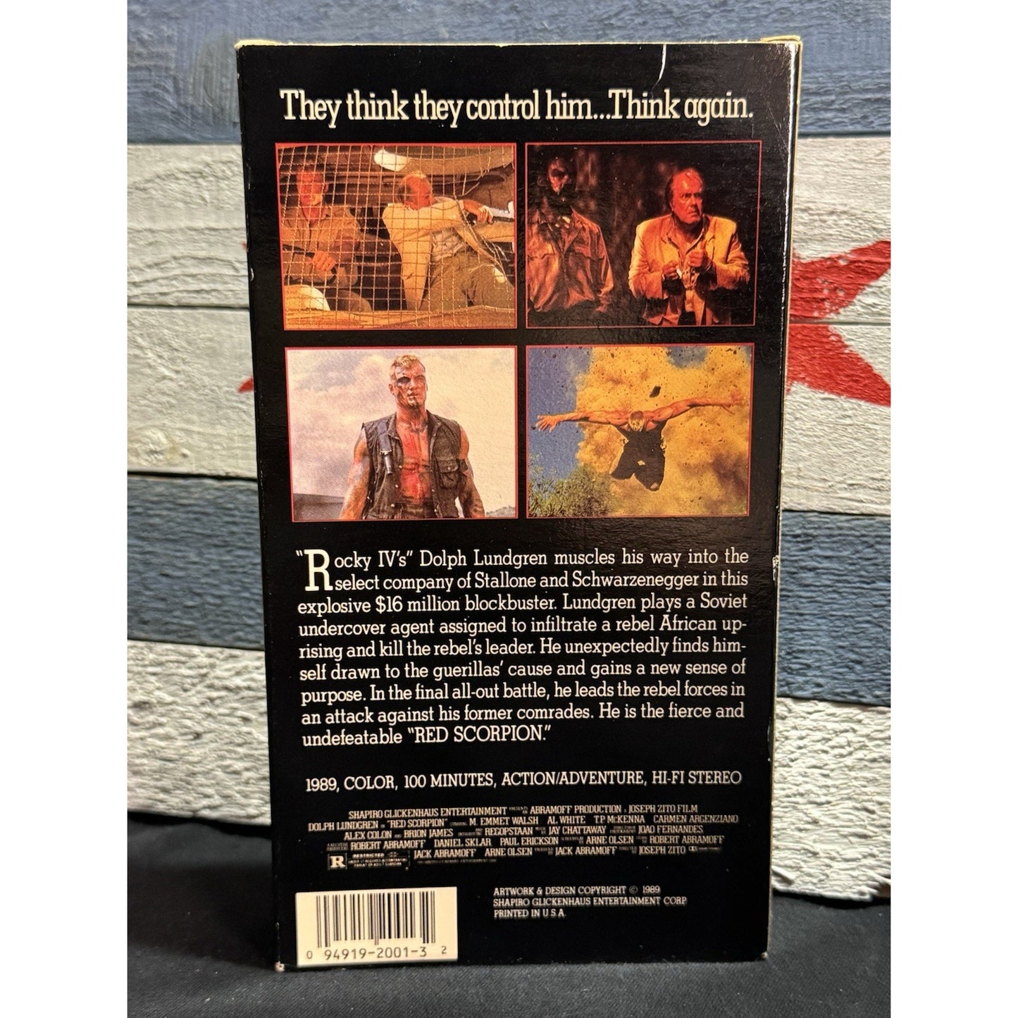 Red Scorpion - VHS Used