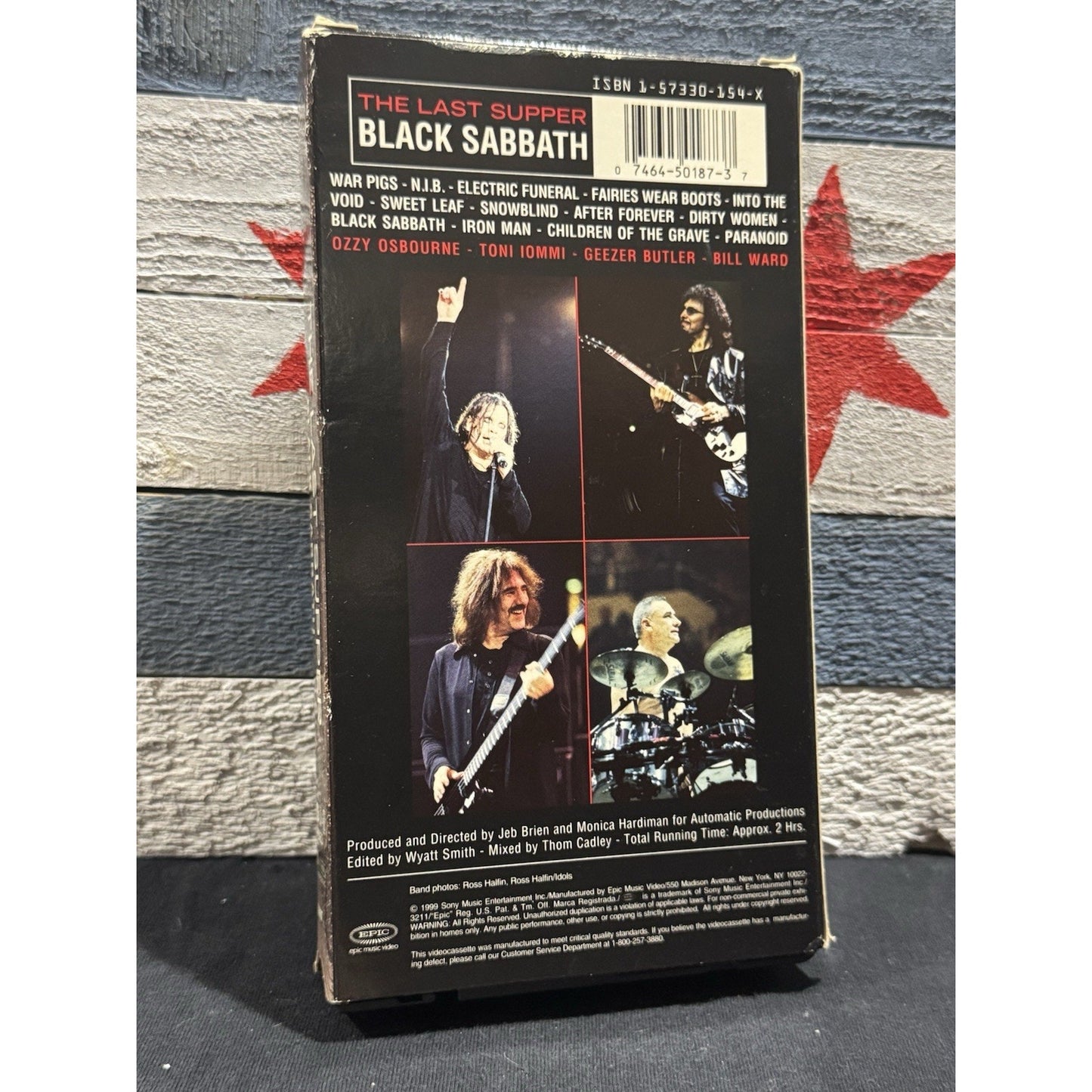 Black Sabbath The Last Supper - VHS Used