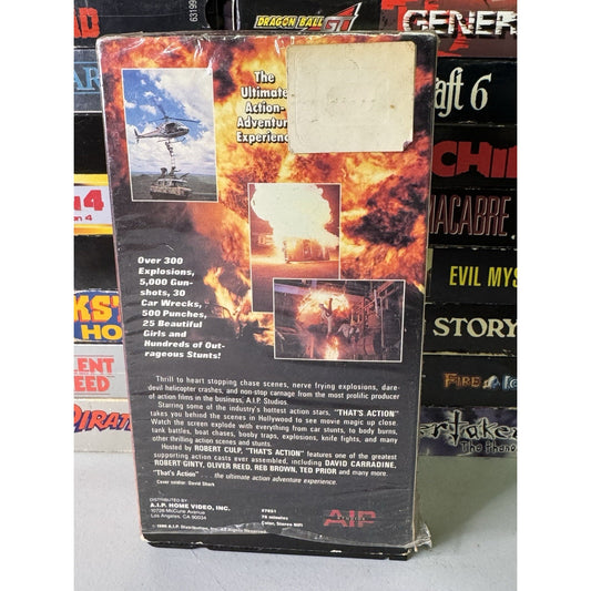 That's Action - AIP Studios VHS Used