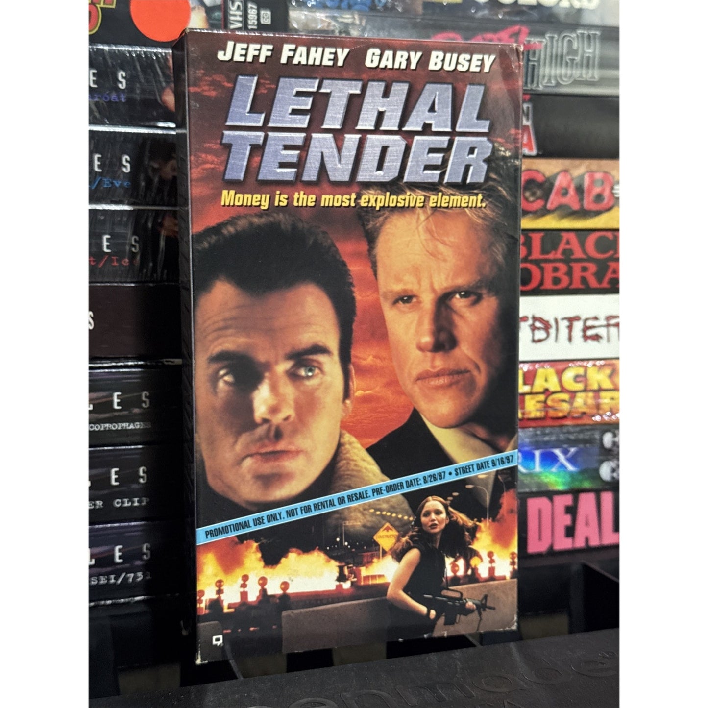 Lethal Tender Promo Screener - VHS Used