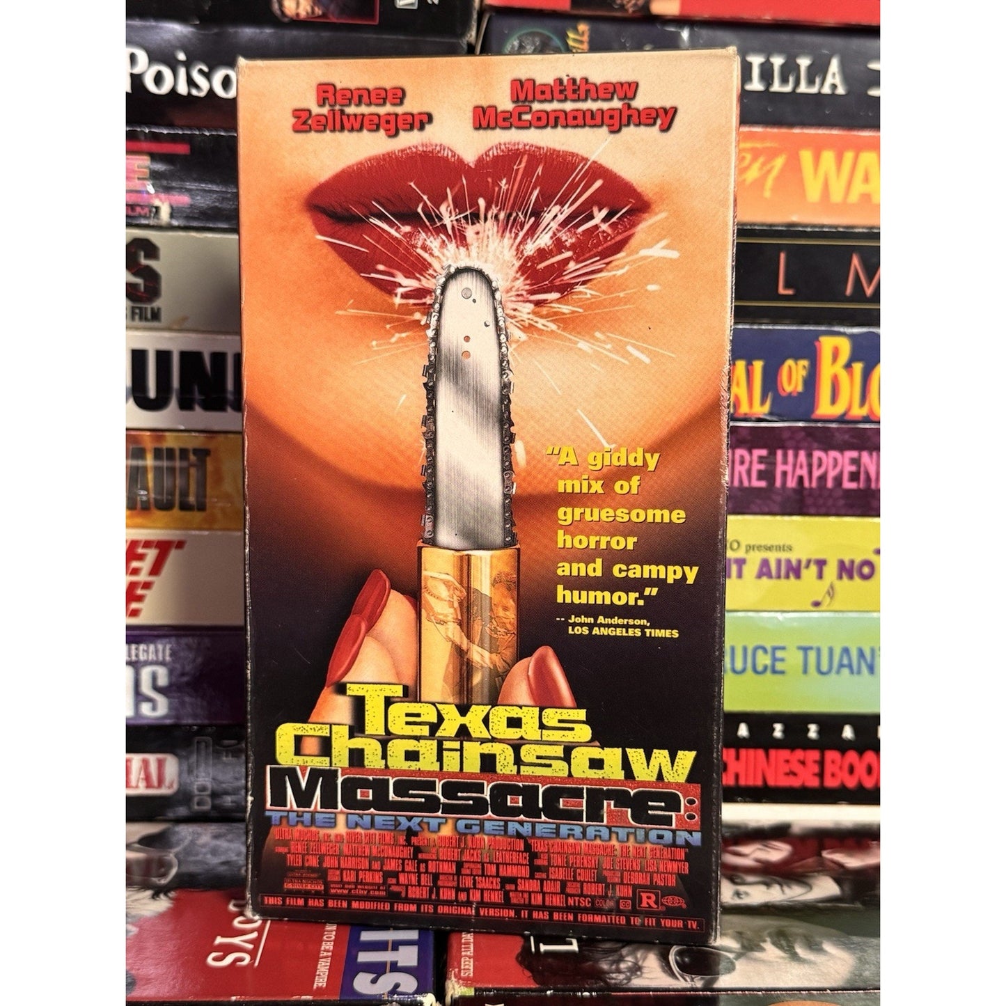 Texas Chainsaw Massacre The Next Generation Horror - VHS Used