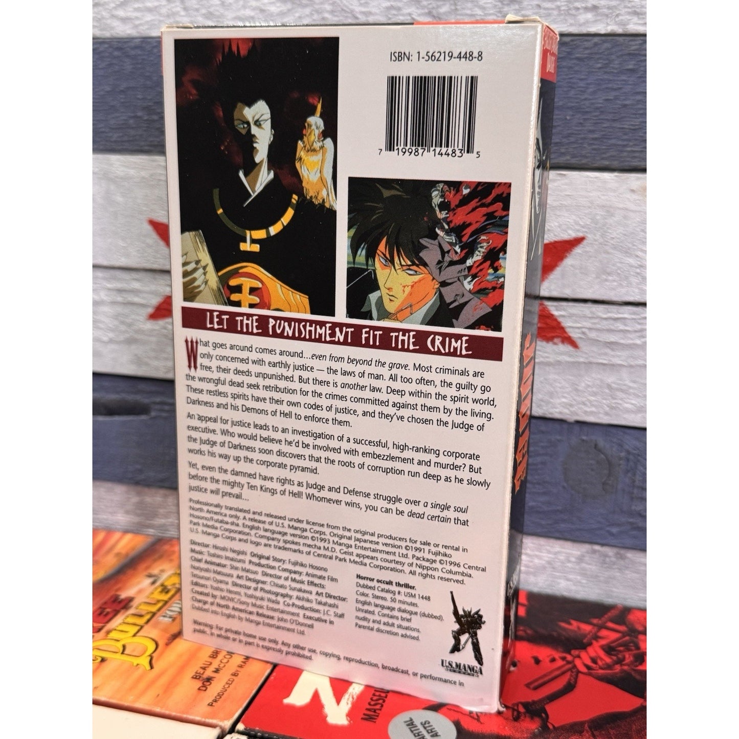 Hiroshi Negishi's JUDGE - VHS Used