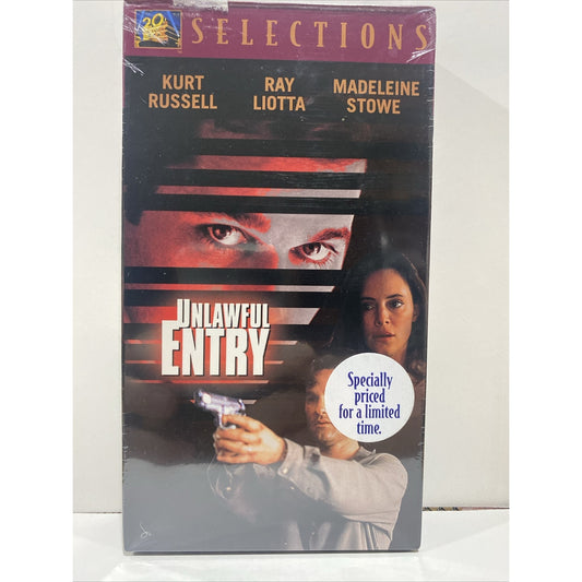 Unlawful Entry - VHS