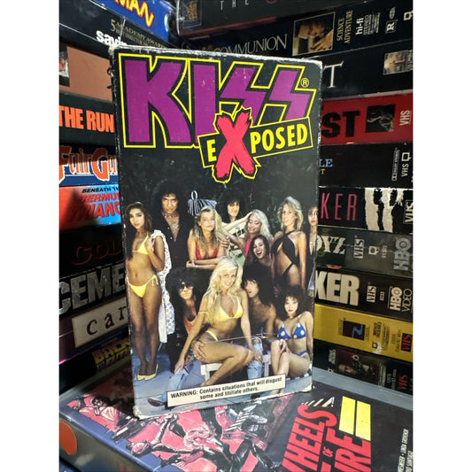 KISS Exposed - VHS Used