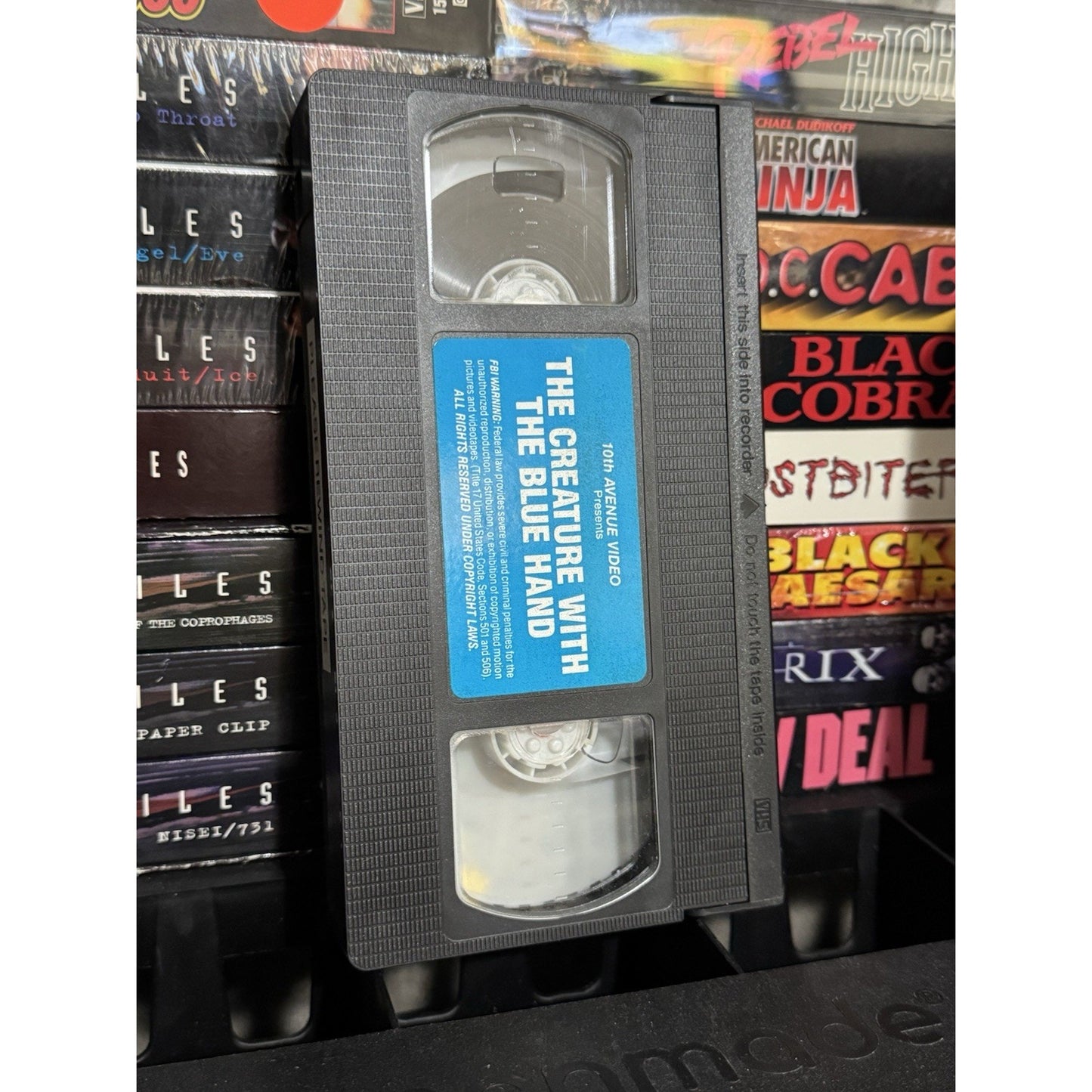 The Creature With The Blue Hand - VHS Used