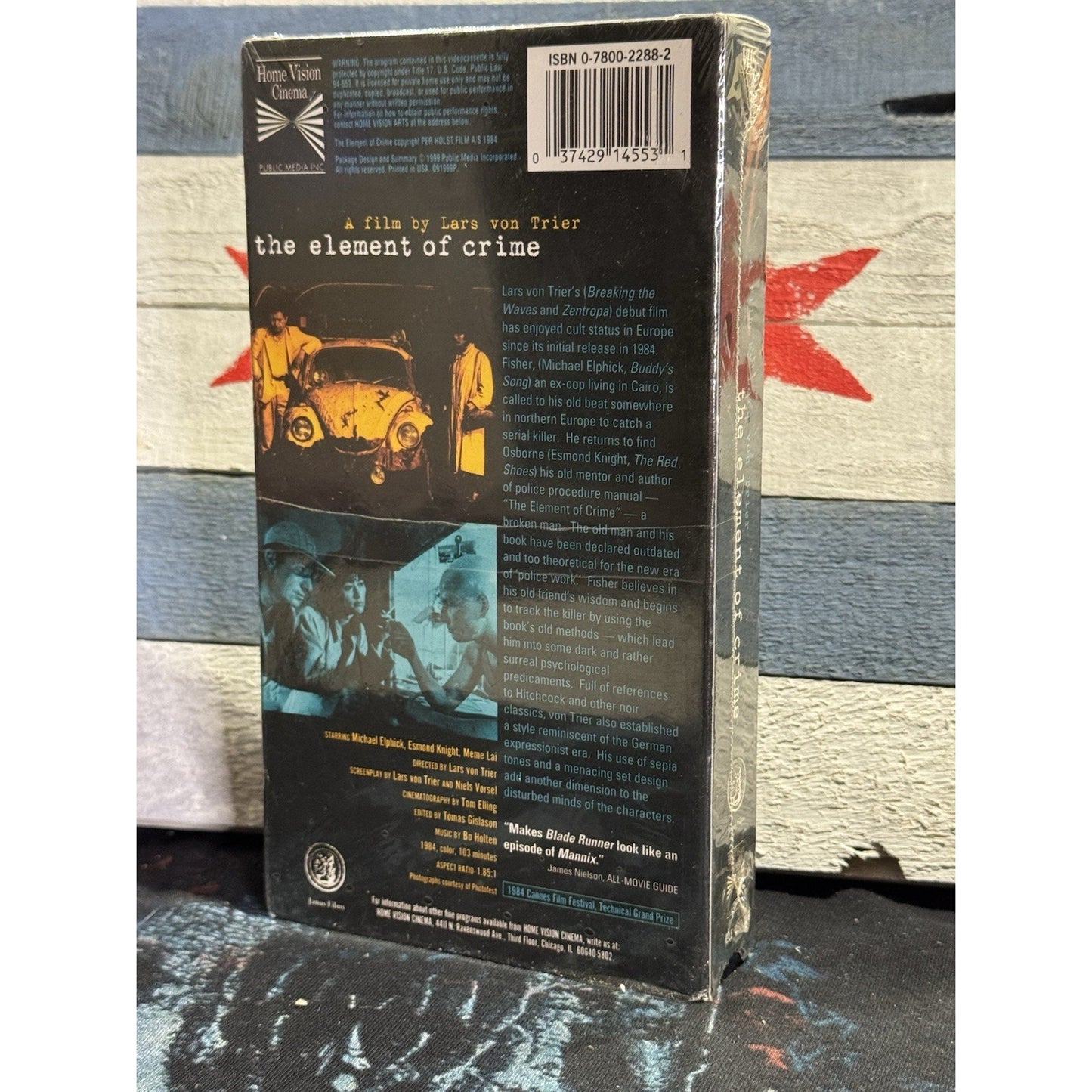 The Element of Crime: Lars Von Trier - VHS Used