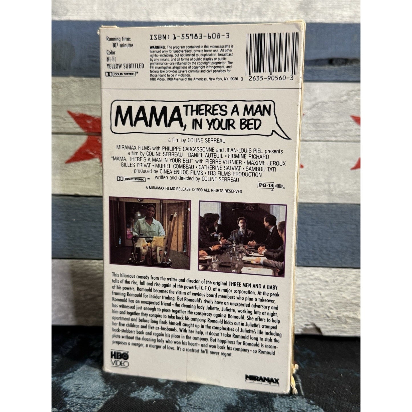 Mama, There's a Man in Your Bed - VHS Used