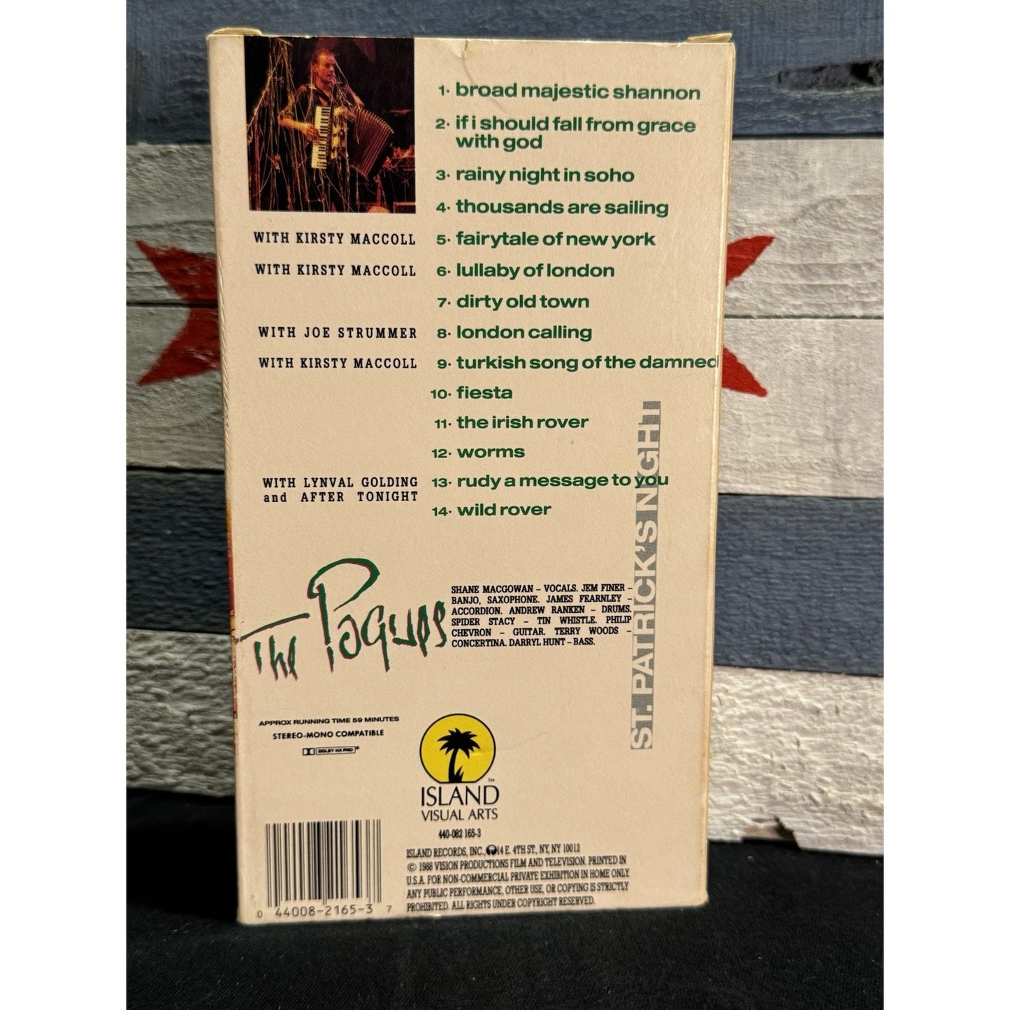 The Pogues Live At The Town And Country - VHS Used