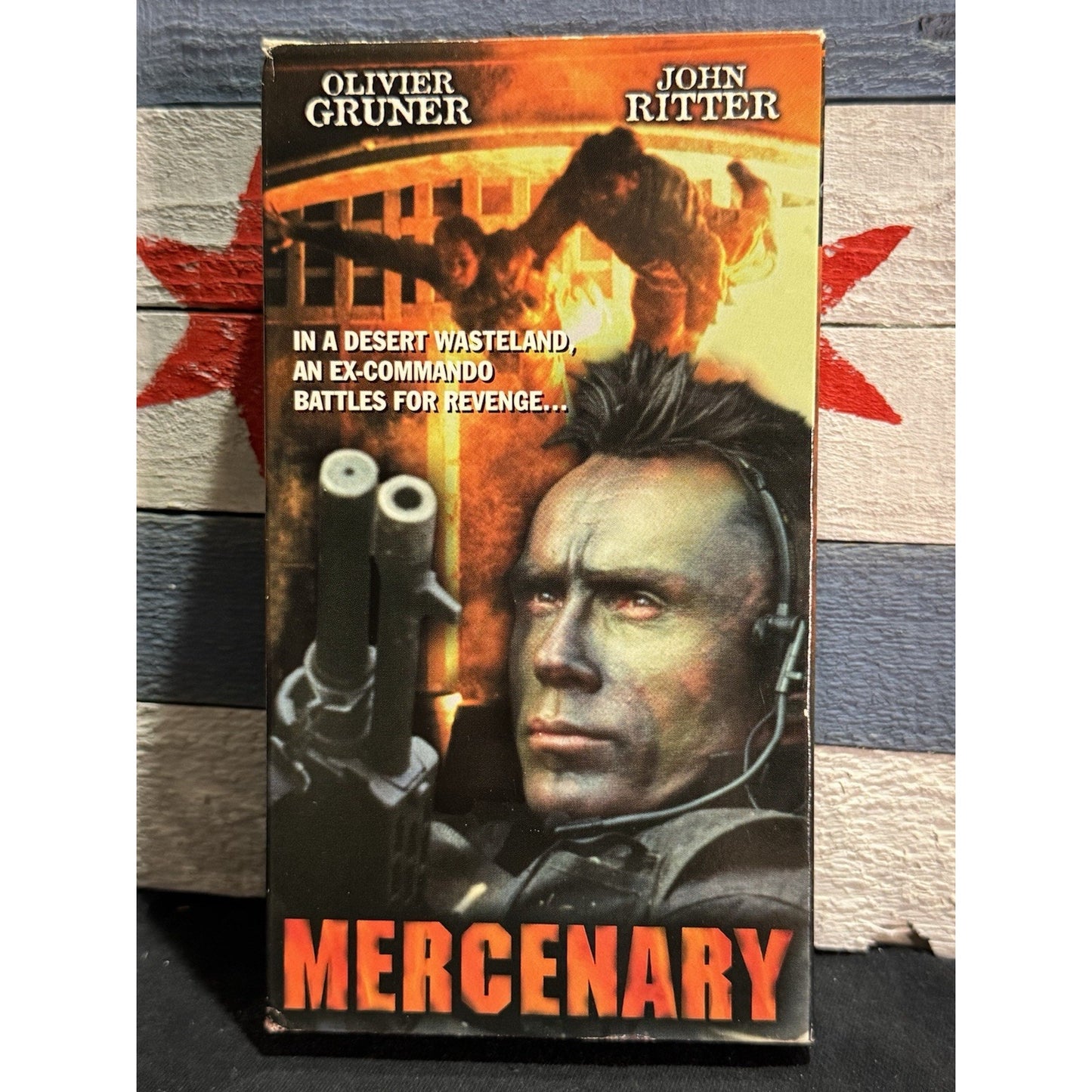 Mercenary Promo Screener - VHS Used