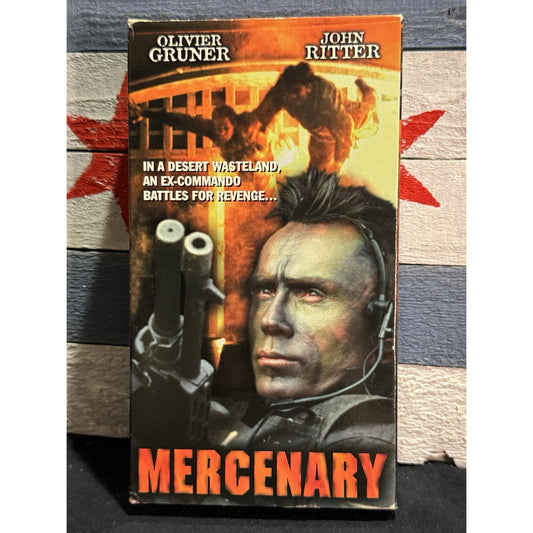 Mercenary Promo Screener - VHS Used