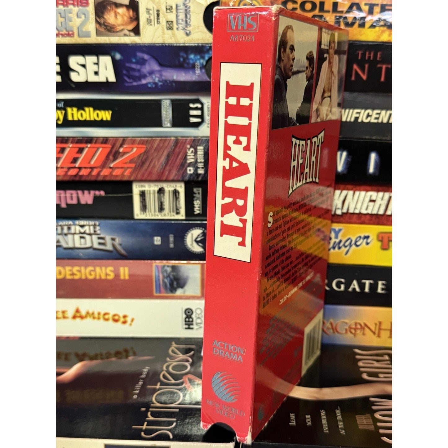 Heart Promo Screener - VHS Used