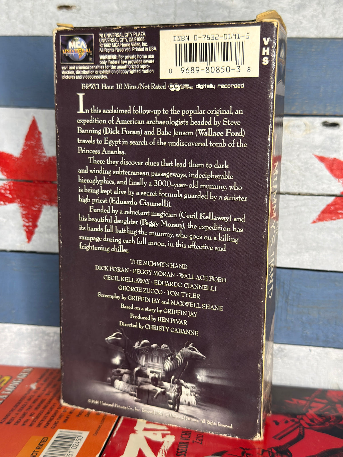 The Mummy’s Hand - VHS Used