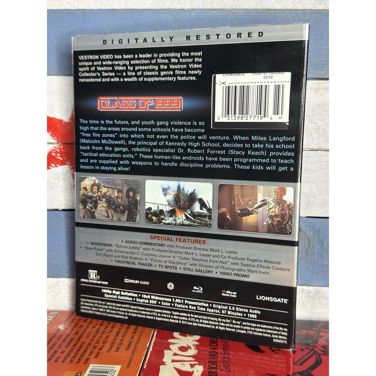 Class of 1999 Vestron Video Collector's Series - Blu-ray