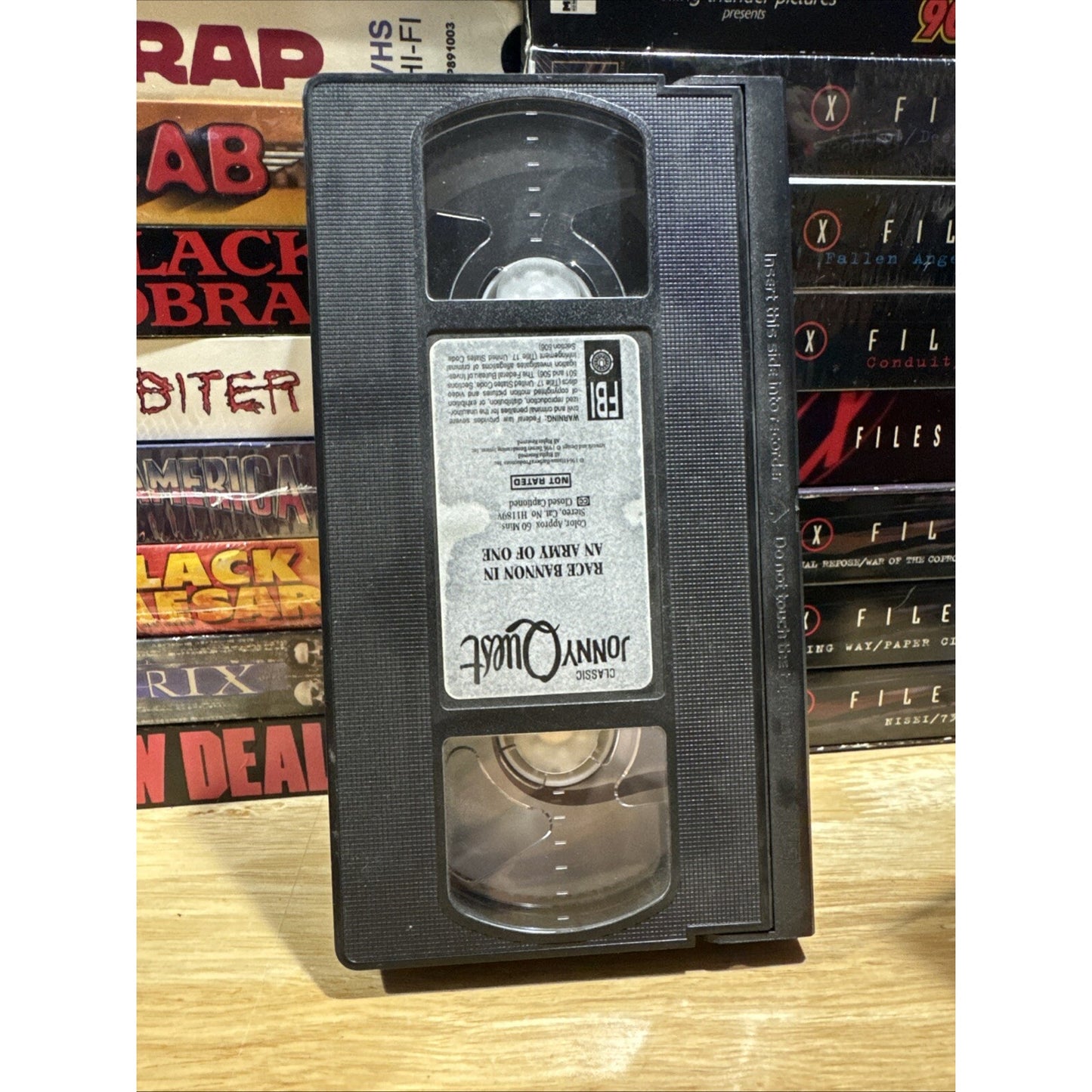 Johnny Quest : Race Bannon An Army Of One - VHS Used