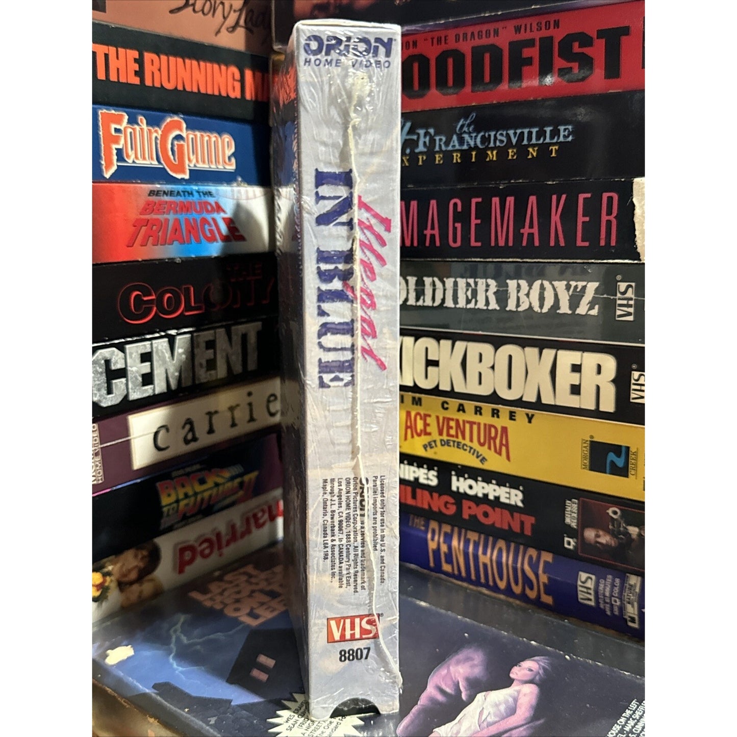 Illegal in Blue - VHS Used