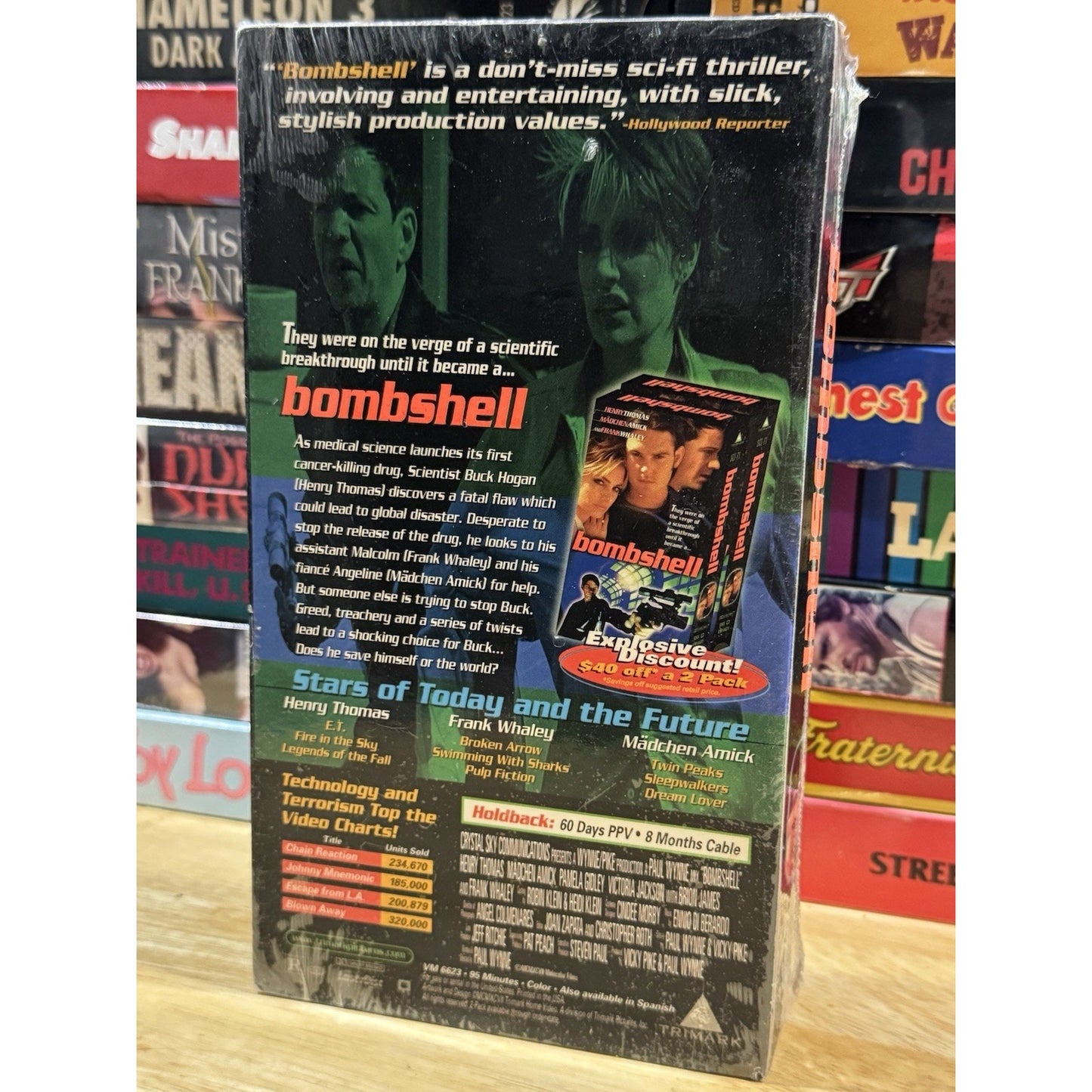 Bombshell Promo Screener - VHS Used