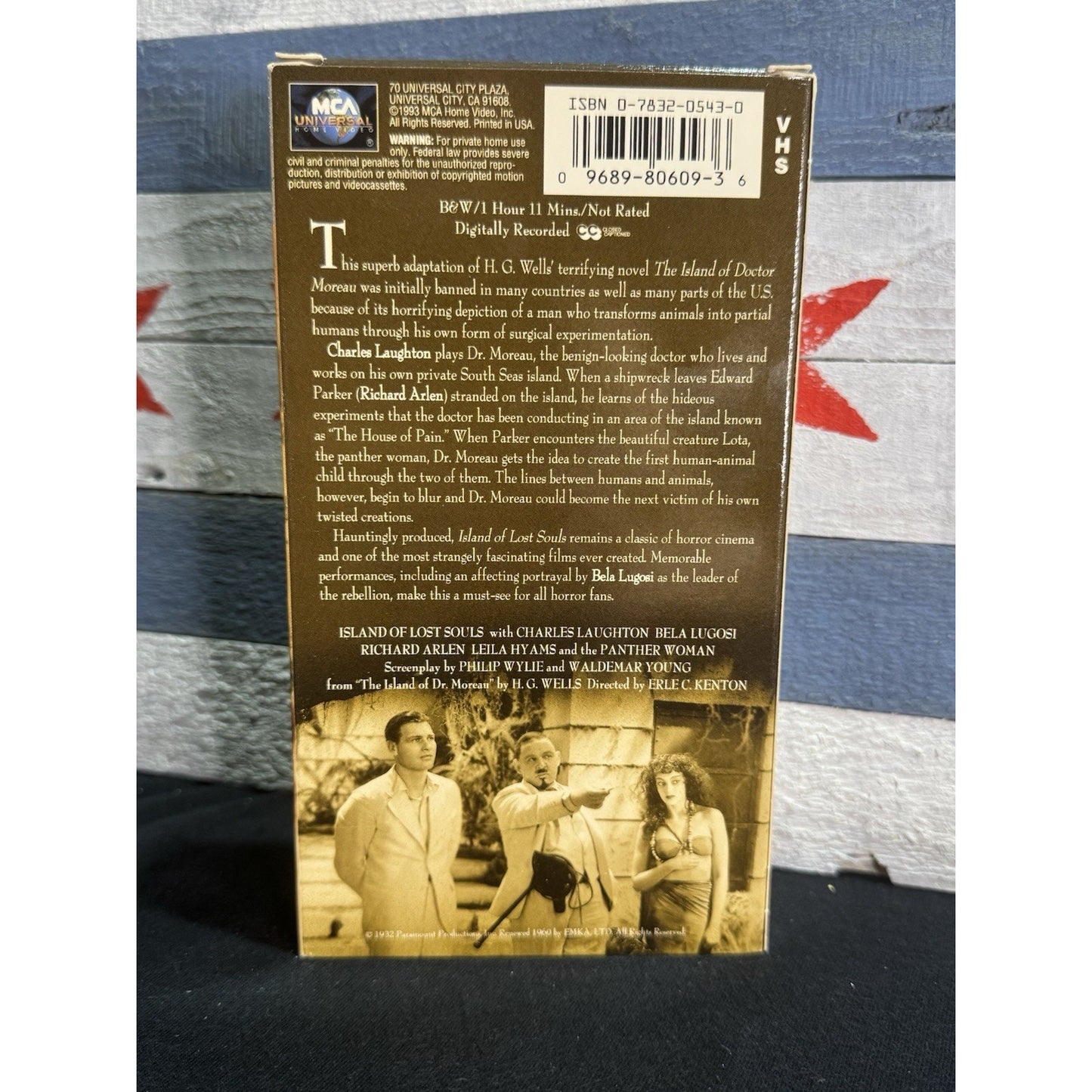 Island of Lost Souls - VHS Used