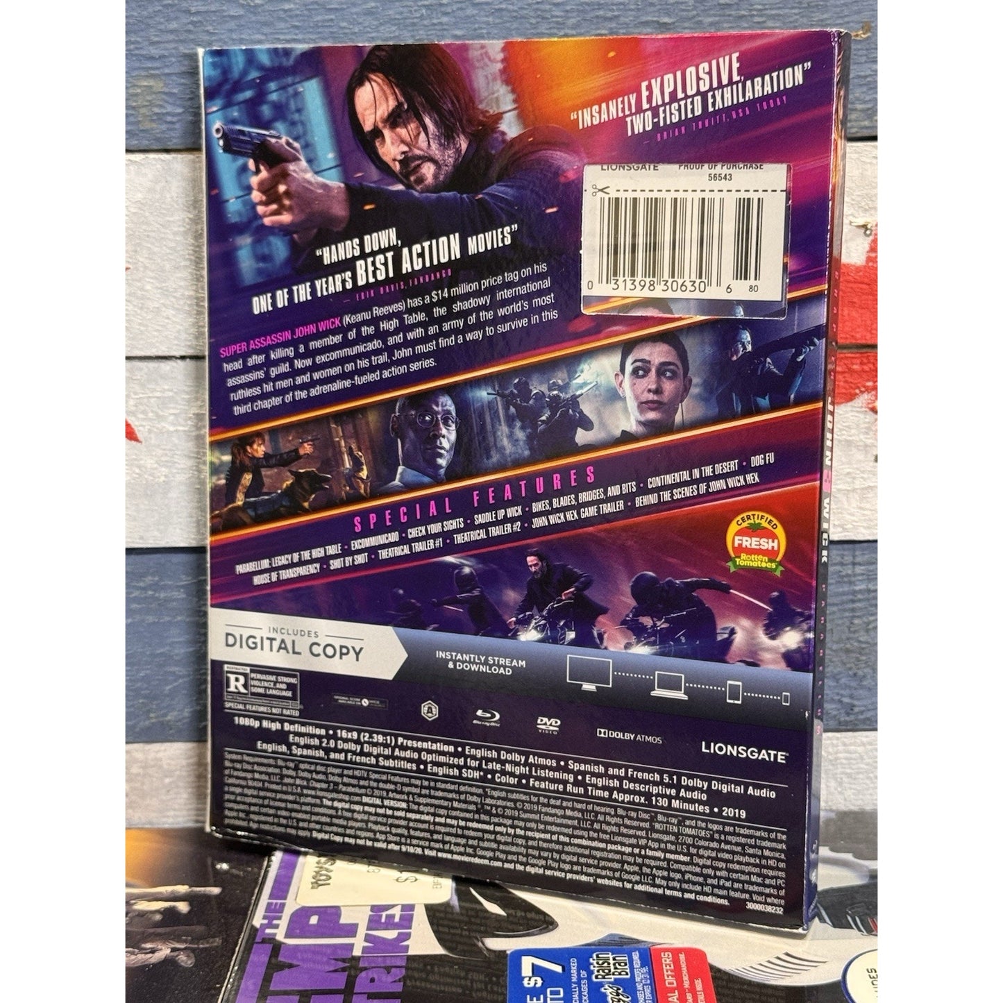 John Wick 3 -  Blu Ray