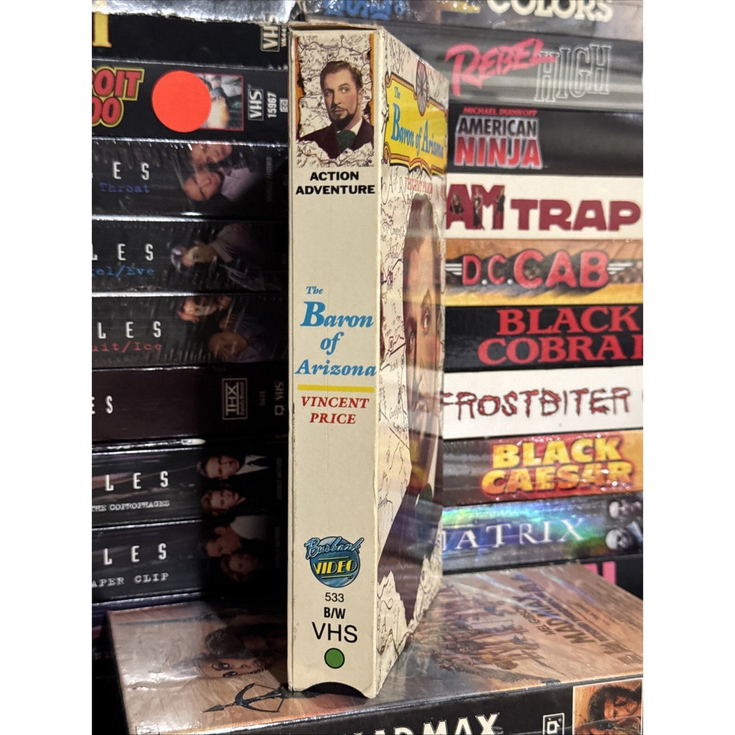 The Baron of Arizona - VHS Used