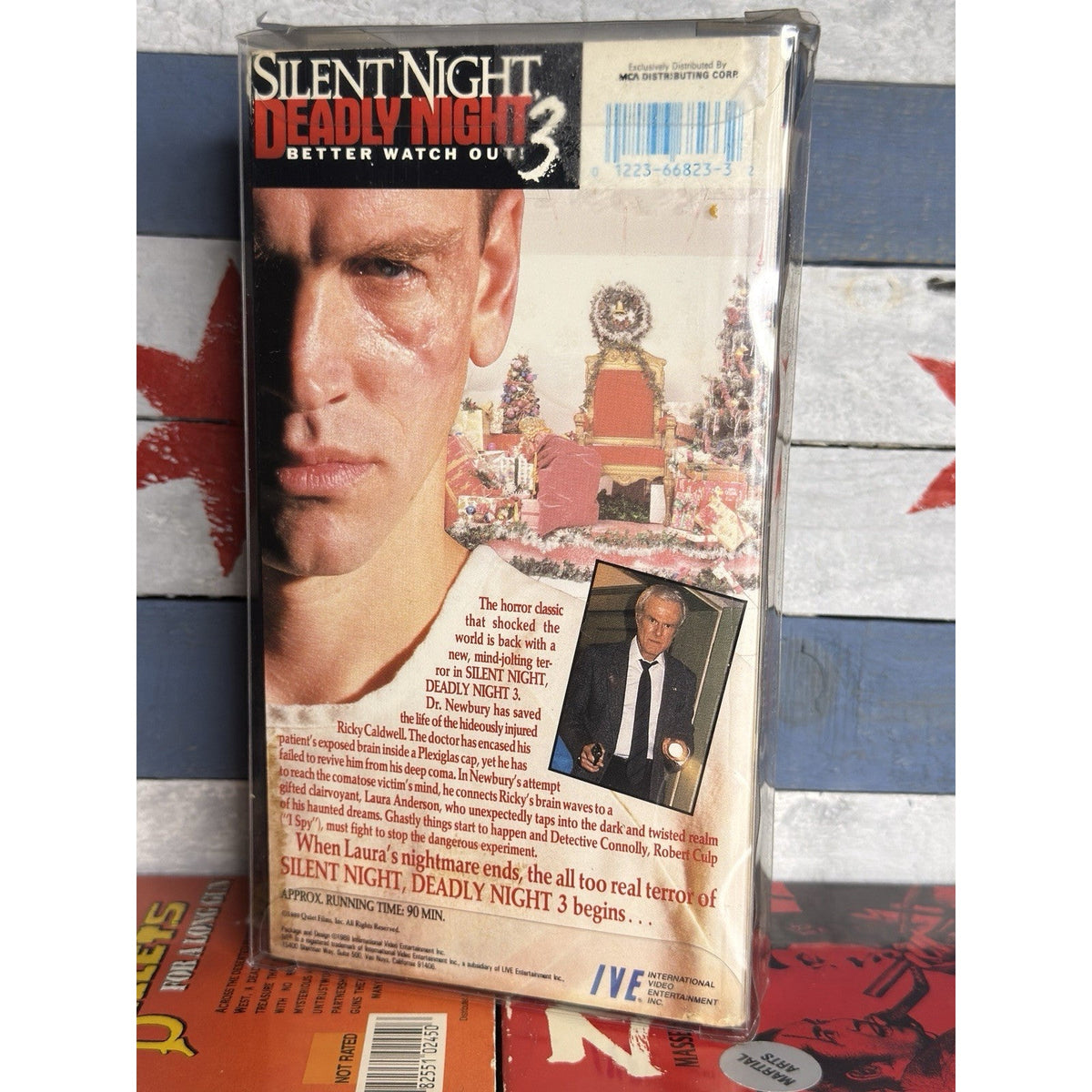 Silent Night Deadly Night 3 Better Watch Out! Cut Box - VHS Used