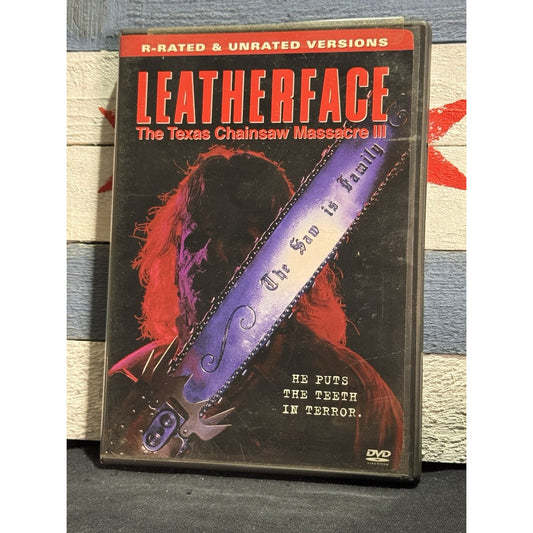 Leatherface: The Texas Chainsaw Massacre III 3 - DVD Used