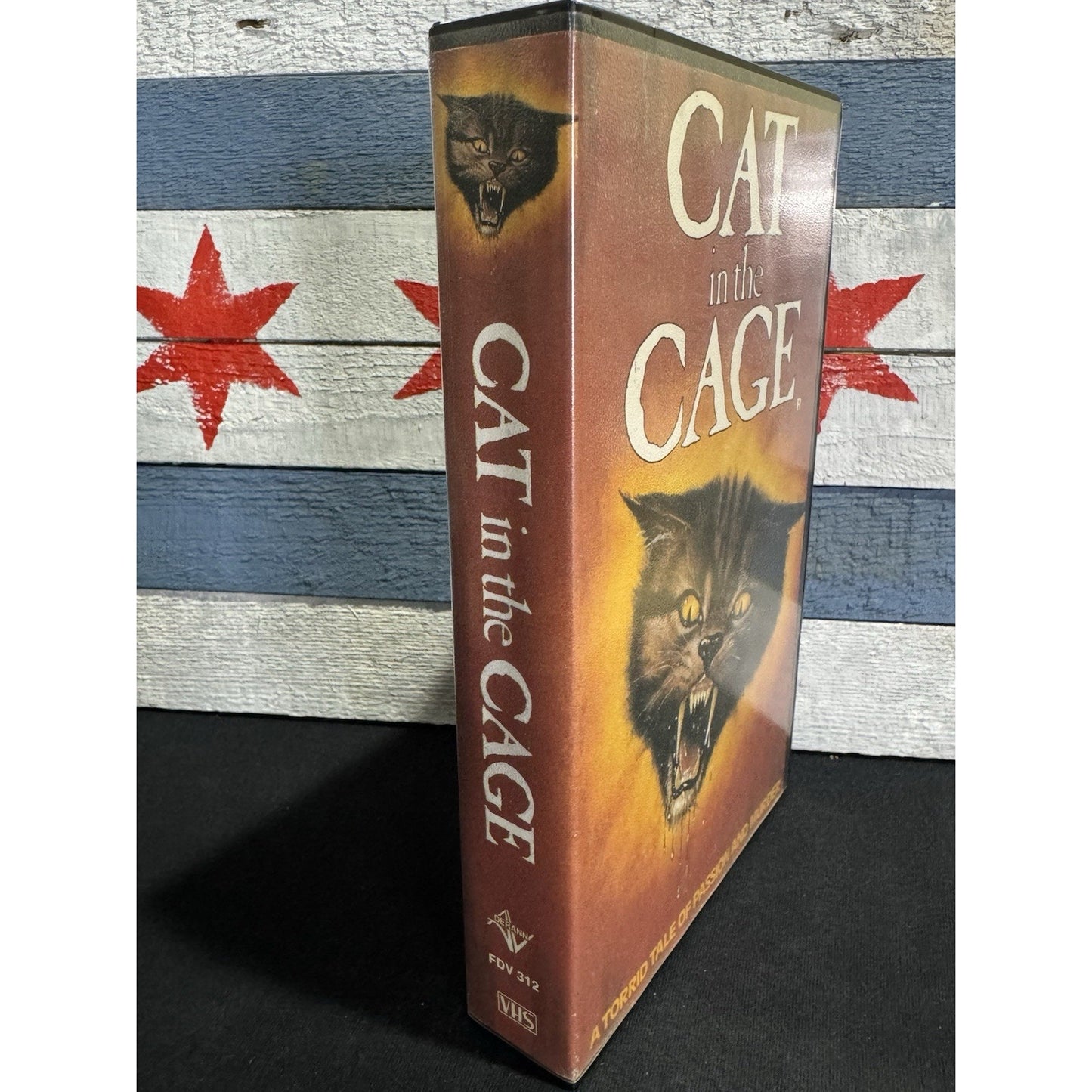 Cat In The Cage - VHS Used