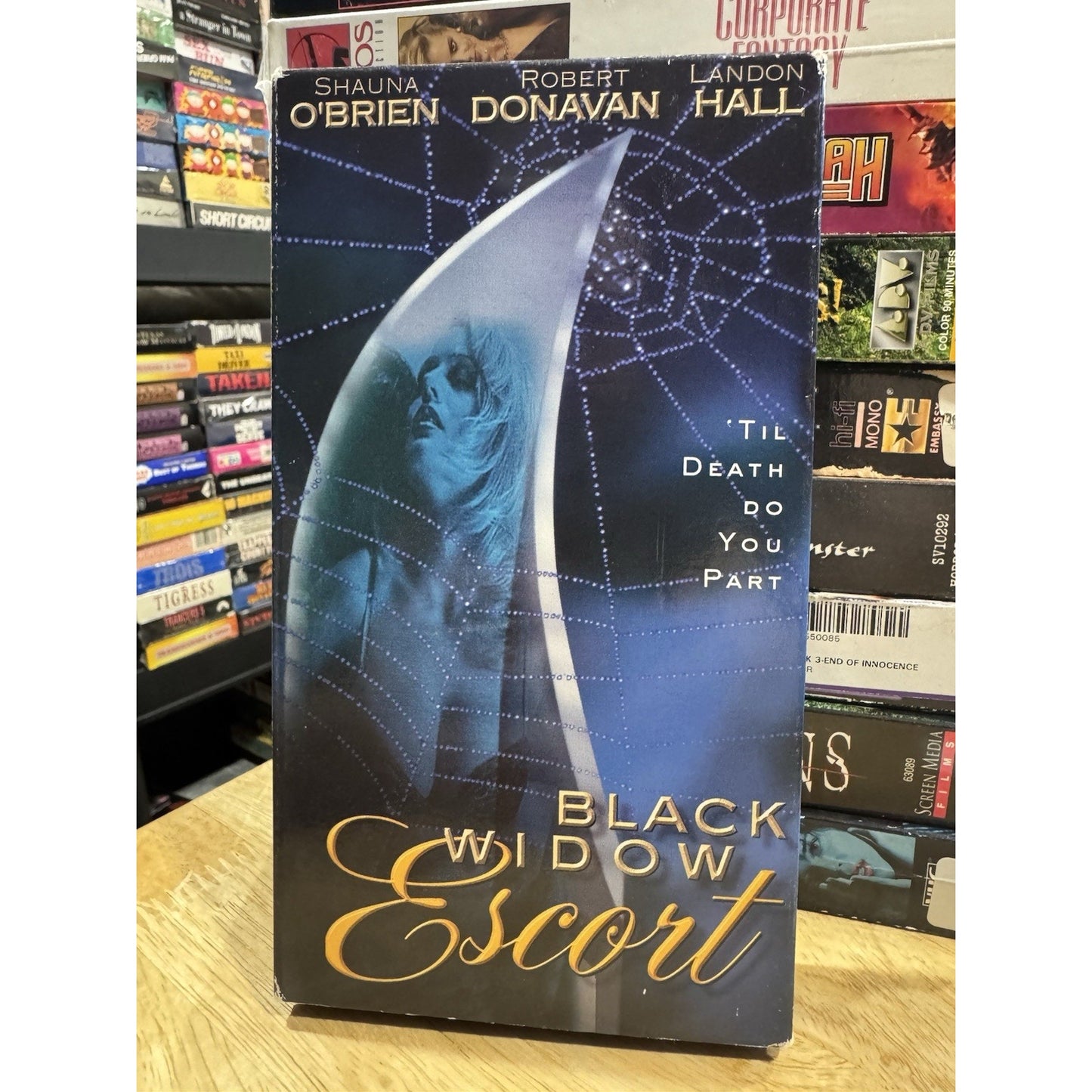 Black Widow Escort - VHS Used