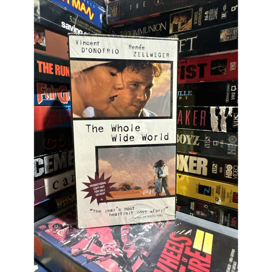The Whole Wide World Promo Screener - VHS Used