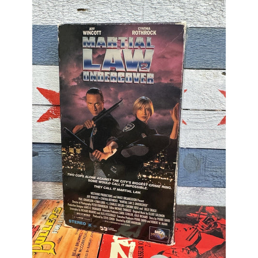Martial Law: Undercover - VHS Used