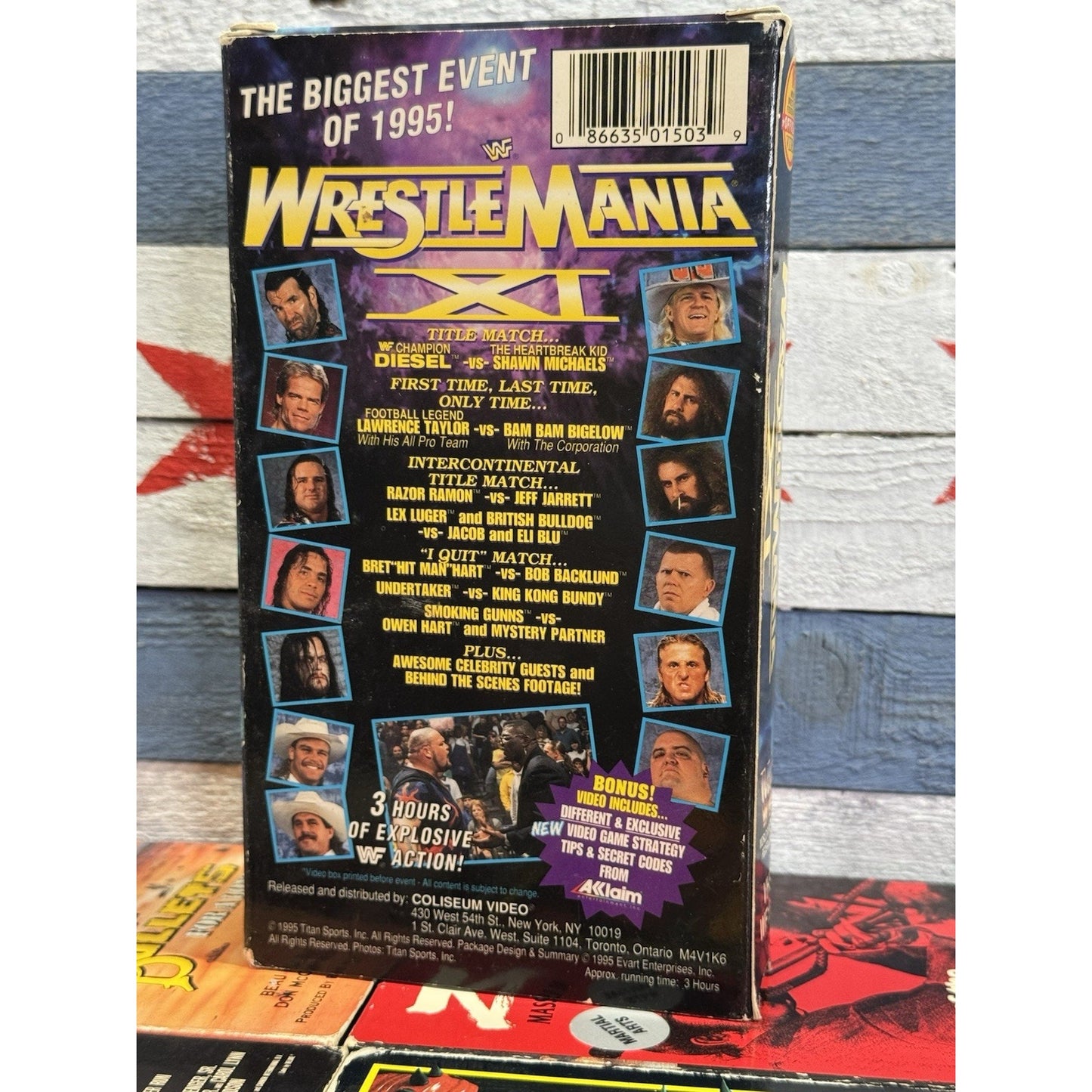 WWF Wrestlemania XI 11 - VHS Used