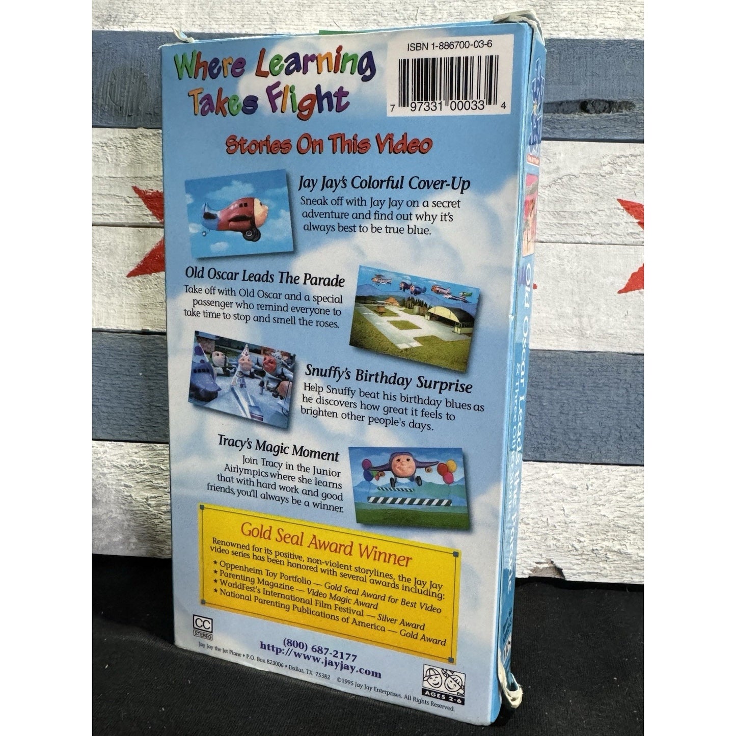 Jay Jay the Jet Plane : Old Oscar Leads the Parade - VHS Used