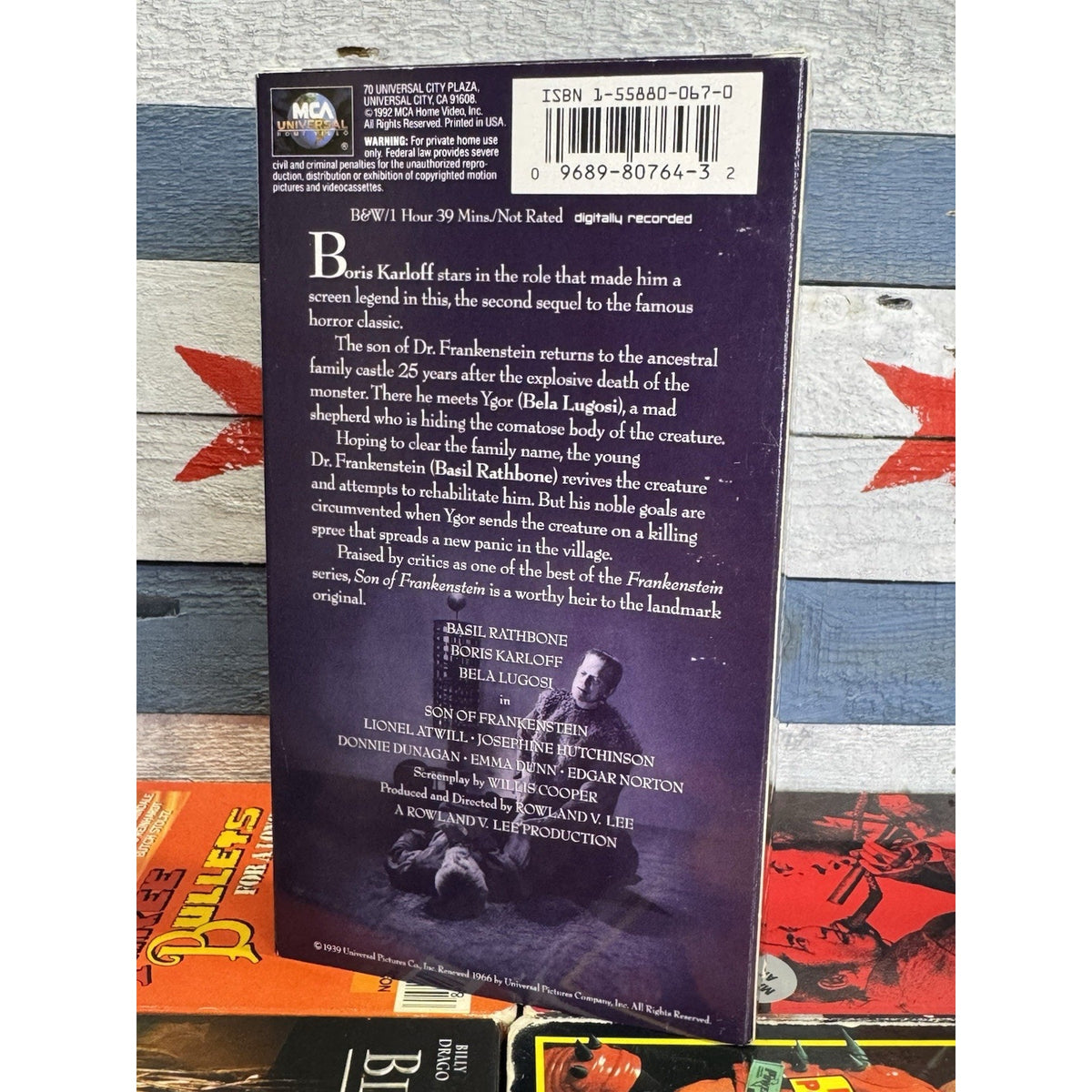 Son of Frankenstein - VHS Used