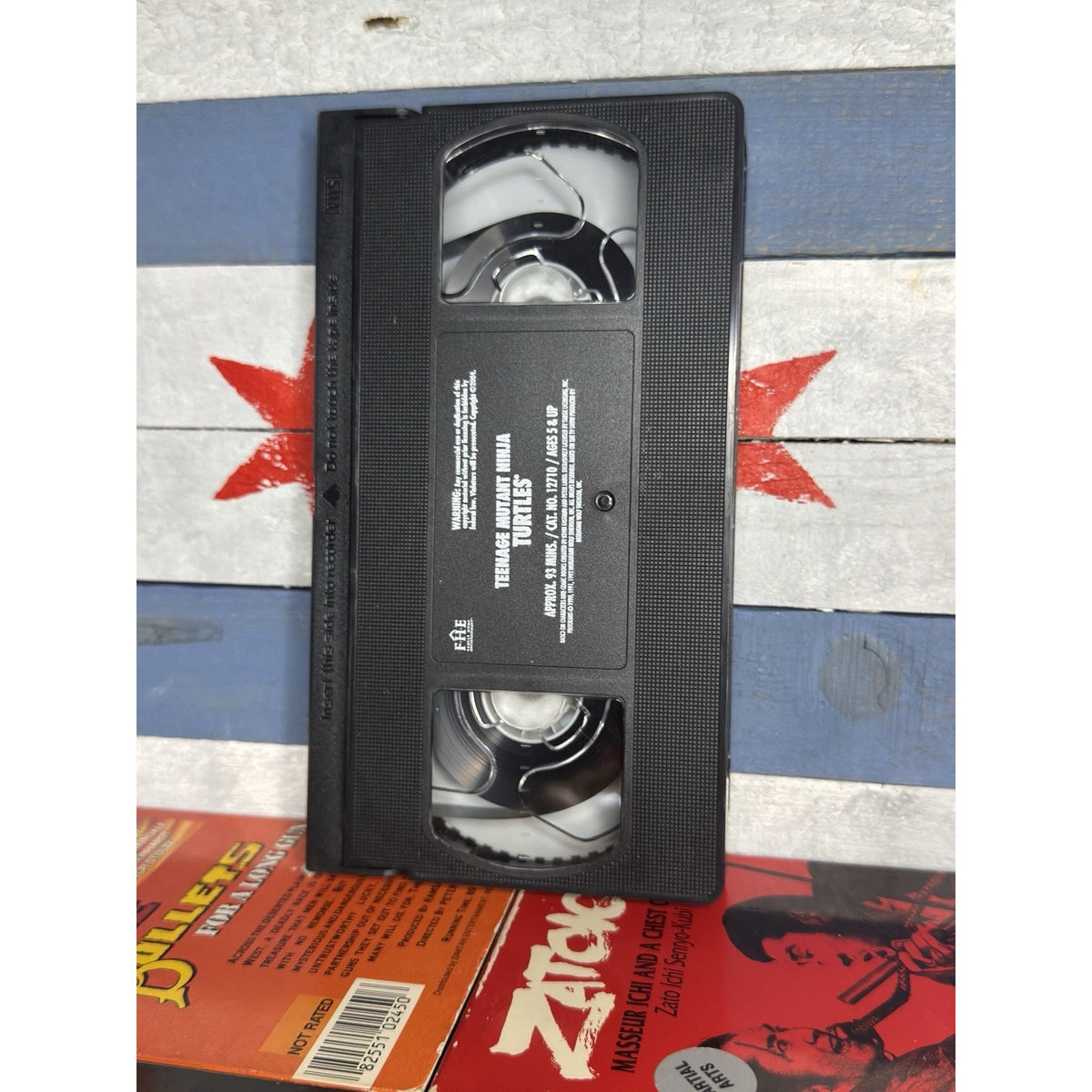 Teenage Mutant Ninja Turtles "Turtle Tracks" - VHS Used