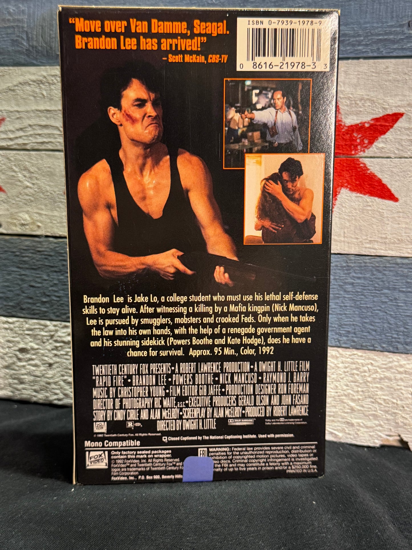 Rapid Fire - VHS Used