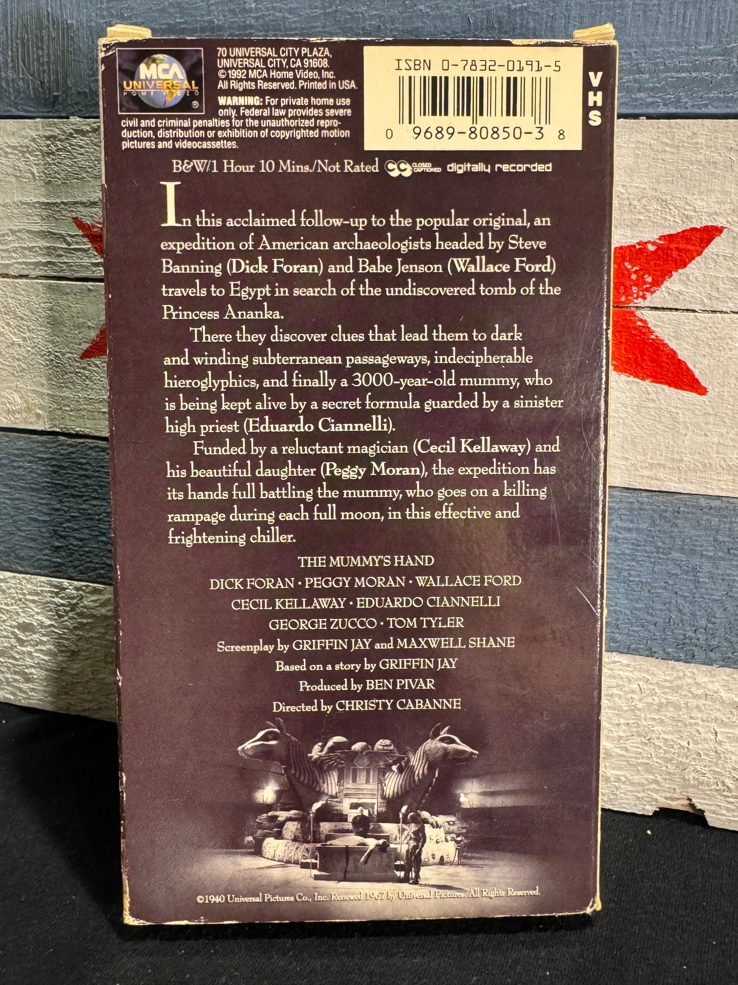 The Mummy’s Hand - VHS Used