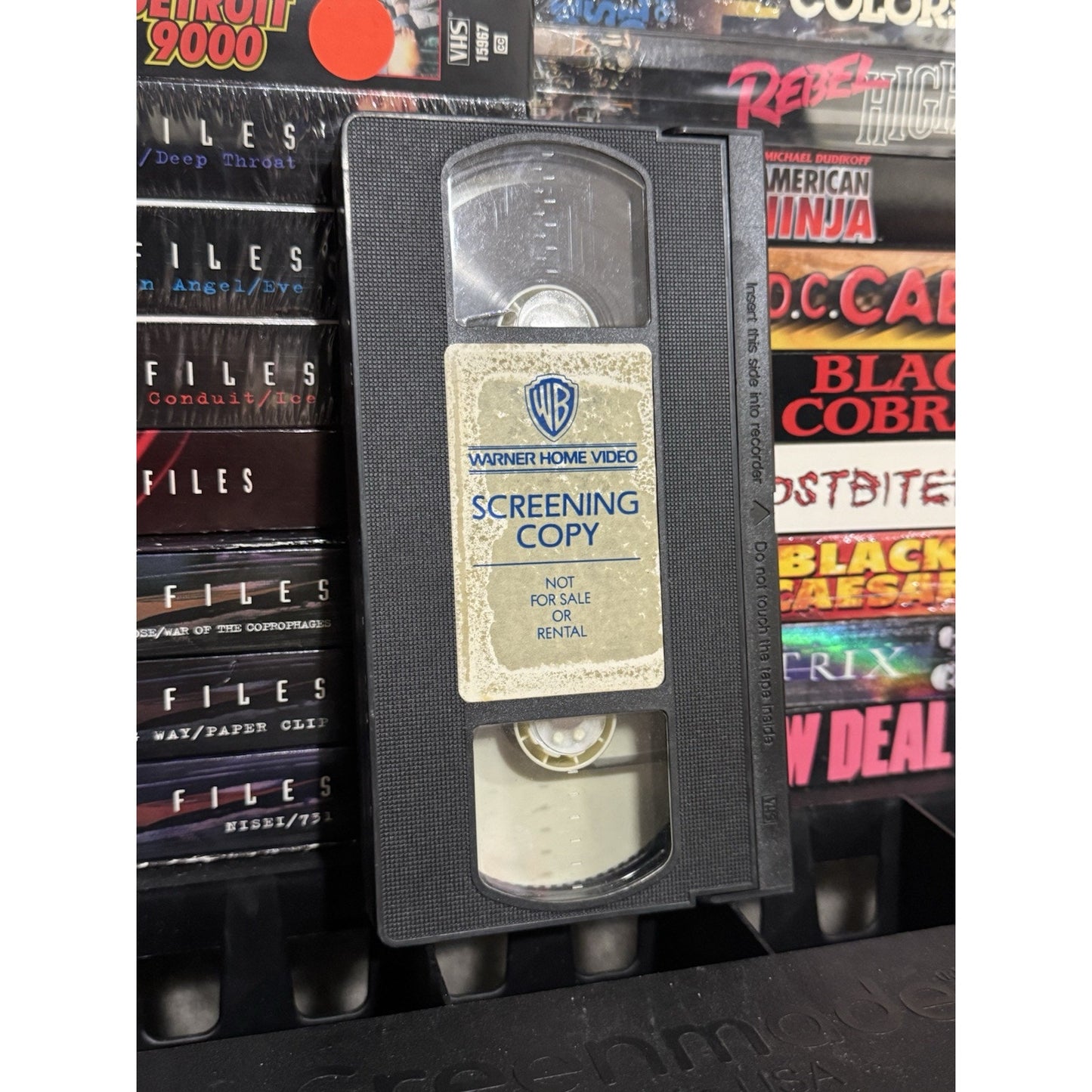 No Place to Hide Promo Screener - VHS Used