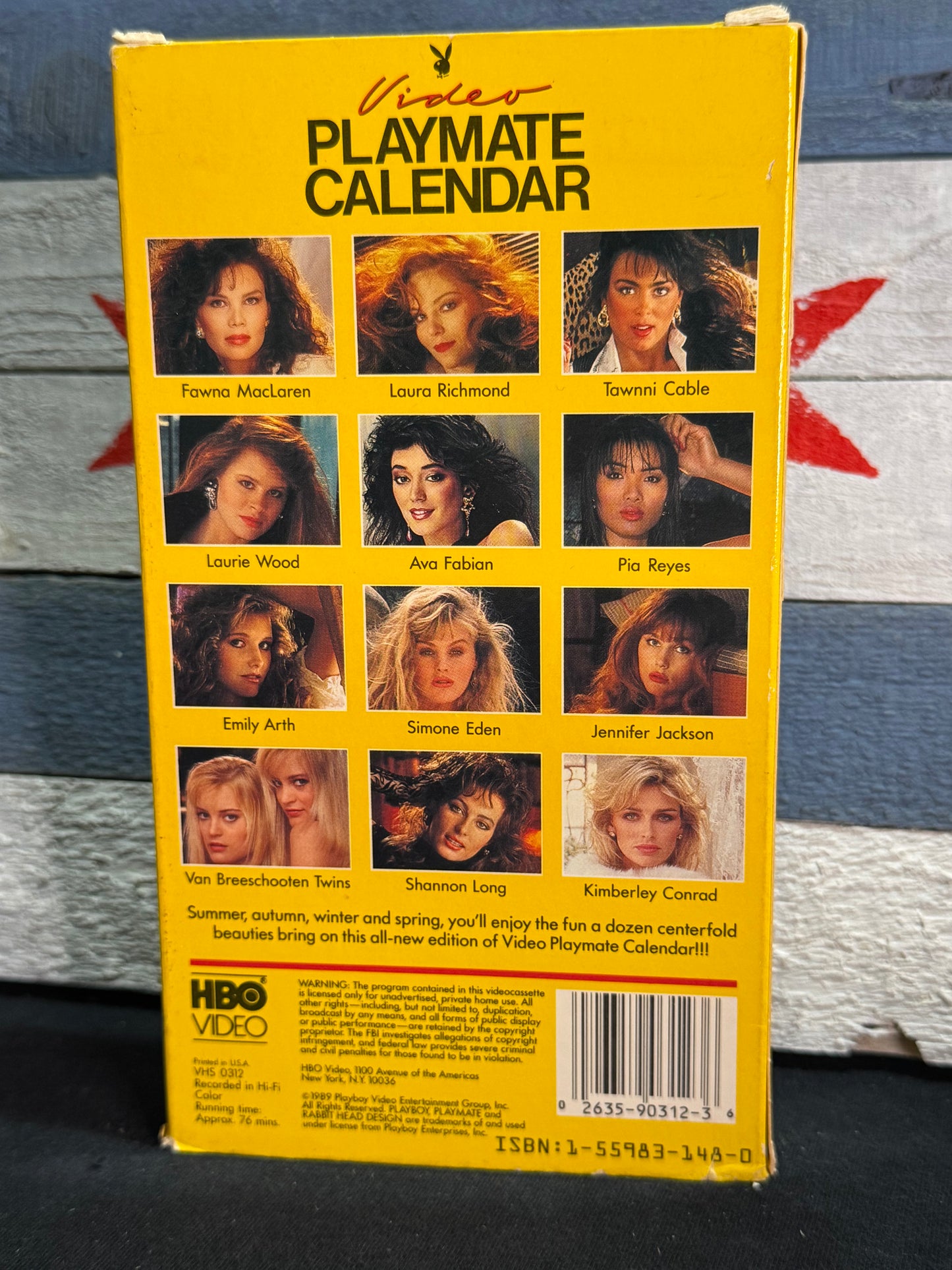 Playboy's 1990 Video Playmate Calendar - VHS Used