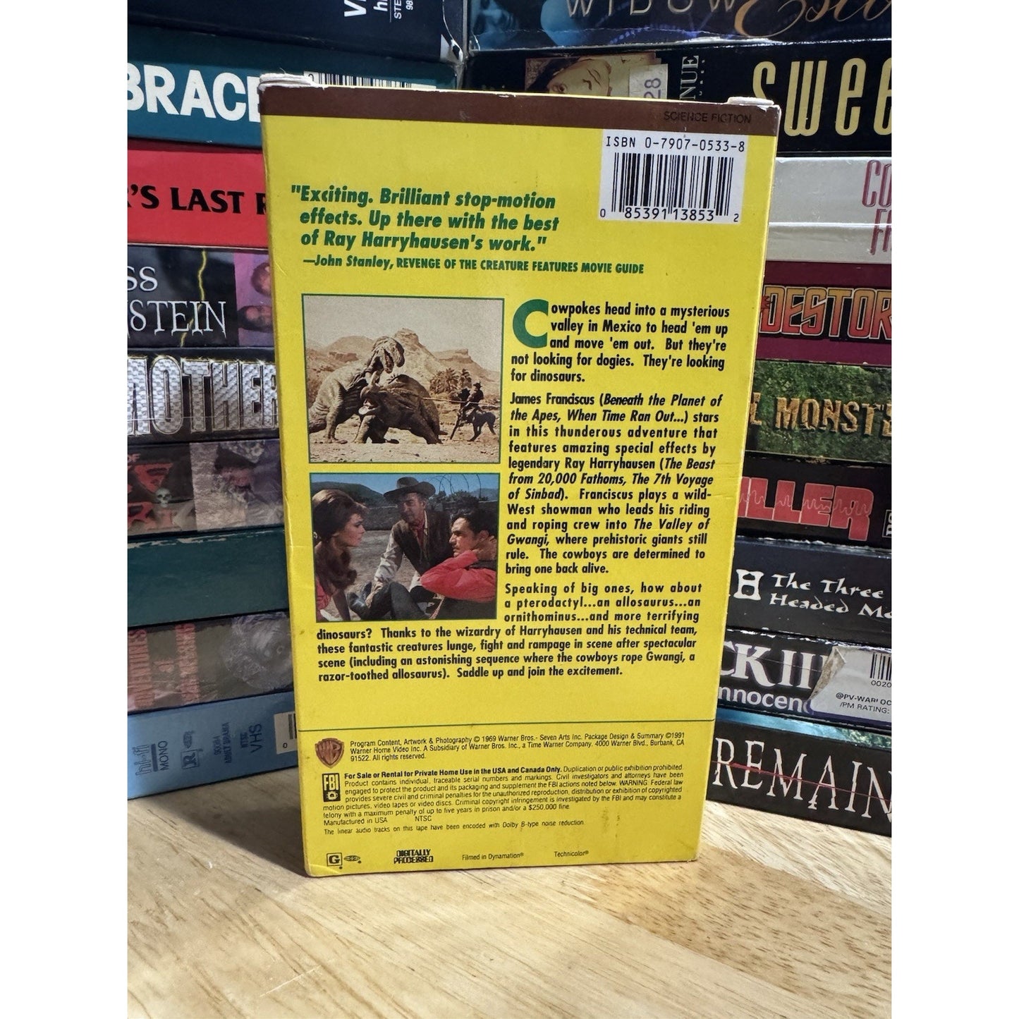 The Valley of Gwangi - VHS Used