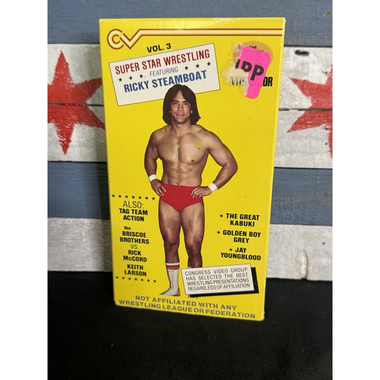 Super Star Wrestling Vol. 3 - VHS Used