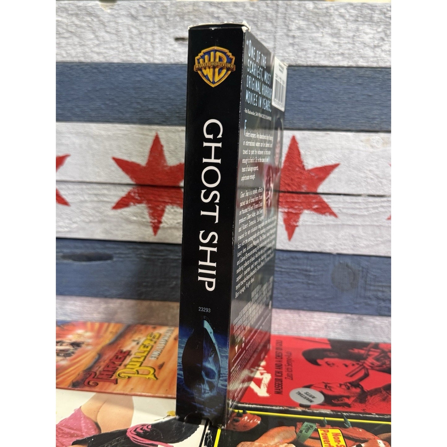 Ghost Ship VHS 2002 Horror Warner Bros Video