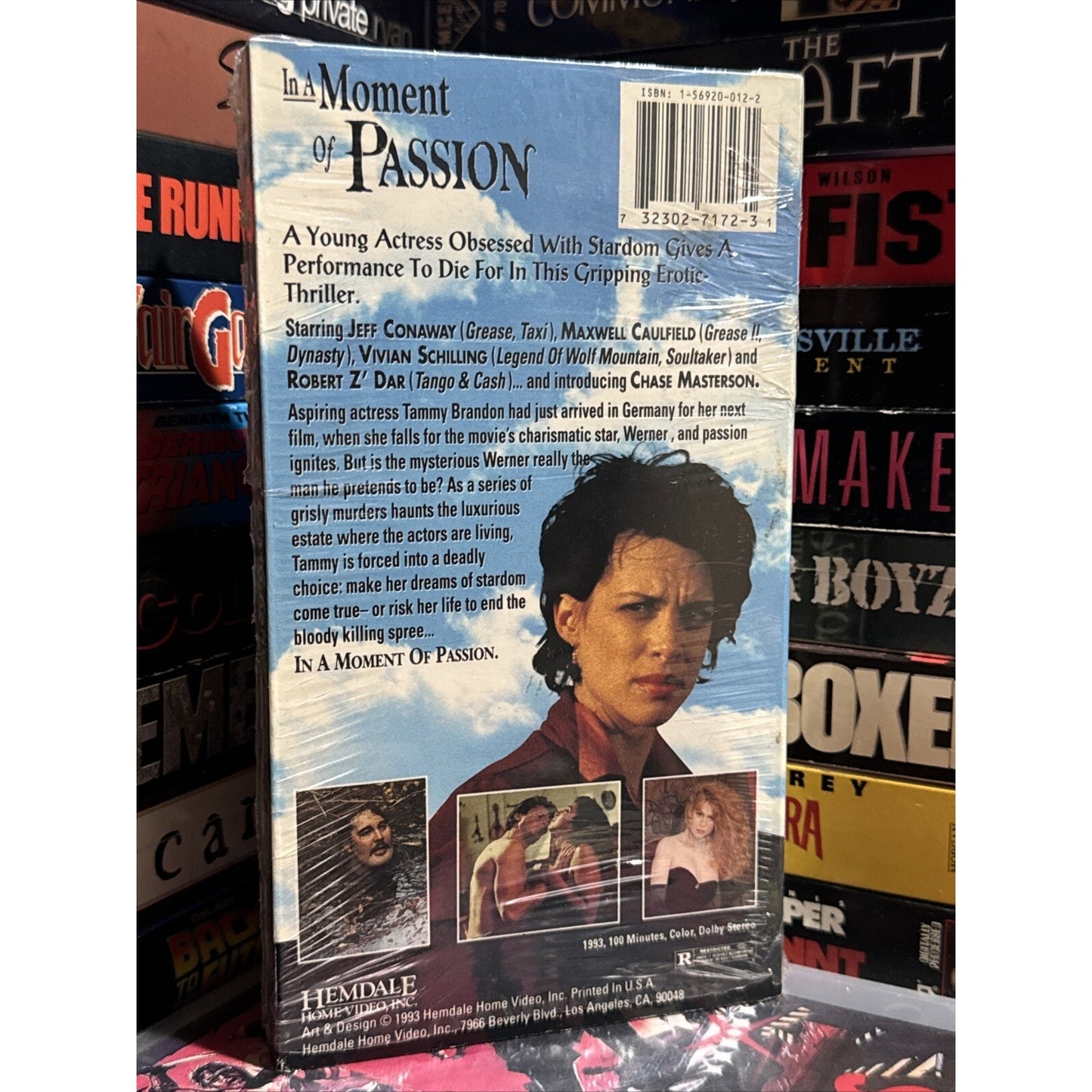 In a Moment of Passion - VHS Used