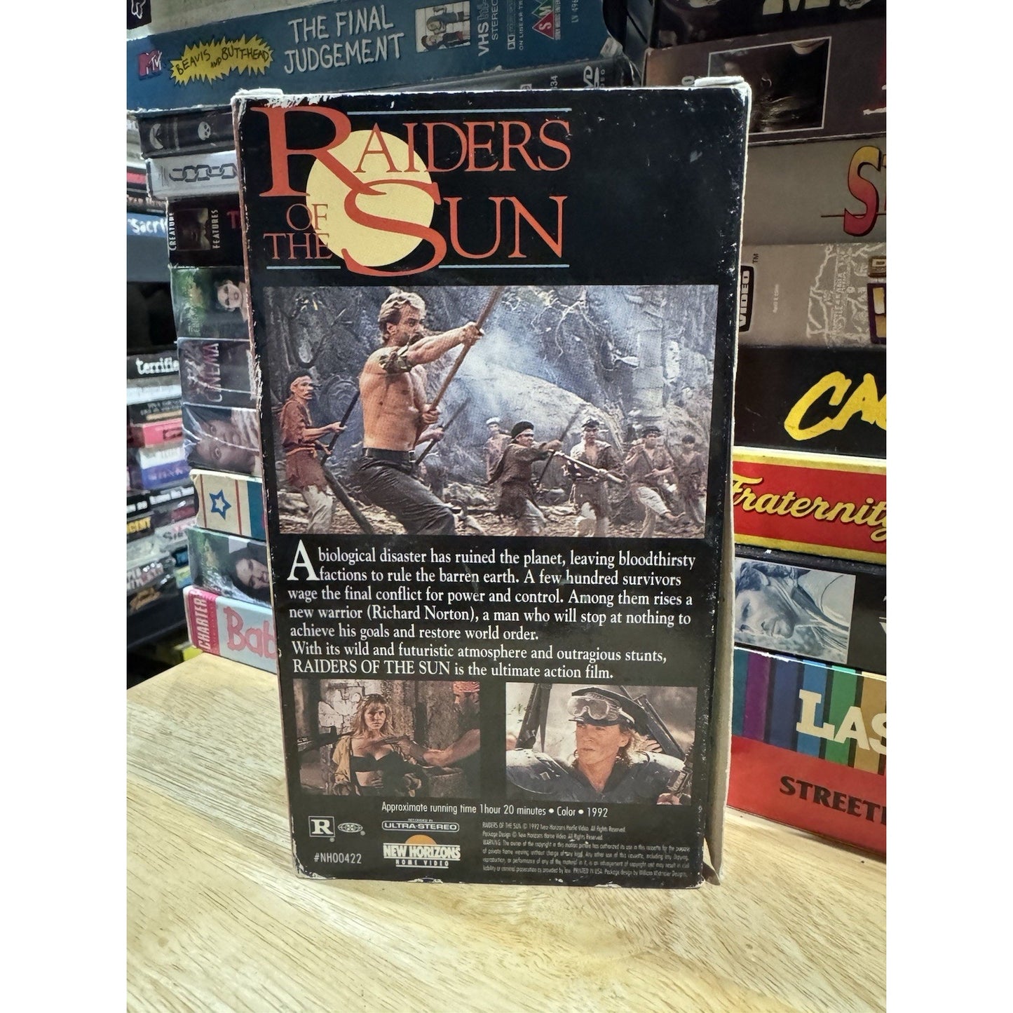 Raiders Of The Sun Promo Screener - VHS Used