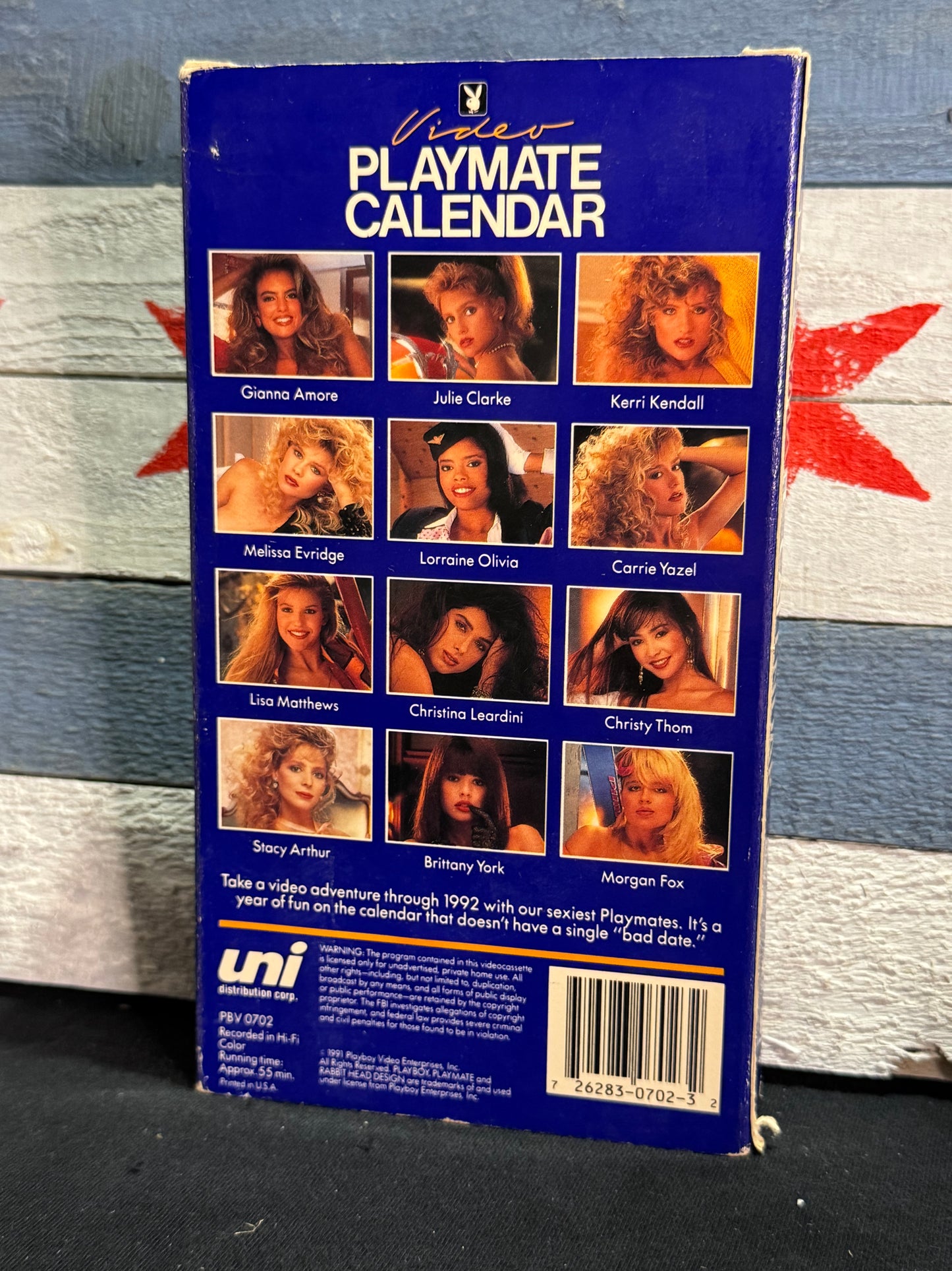 Playboy's 1992 Video Playmate Calendar - VHS Used