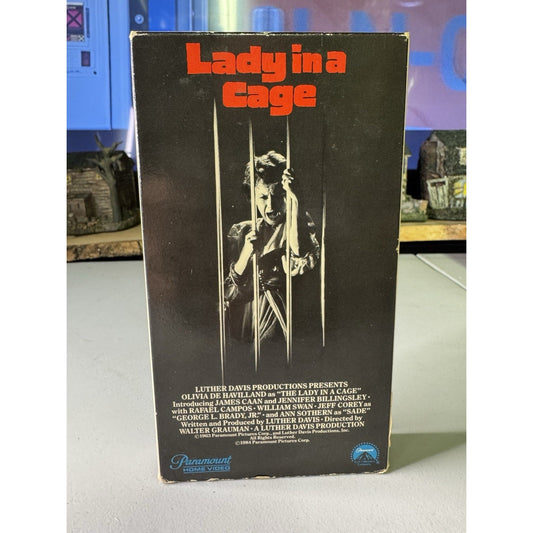 Lady In A Cage - VHS Used