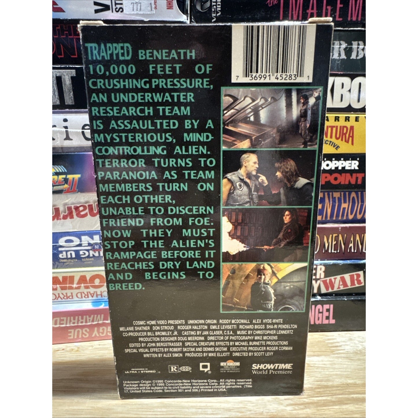 Unknown Origin - VHS Used