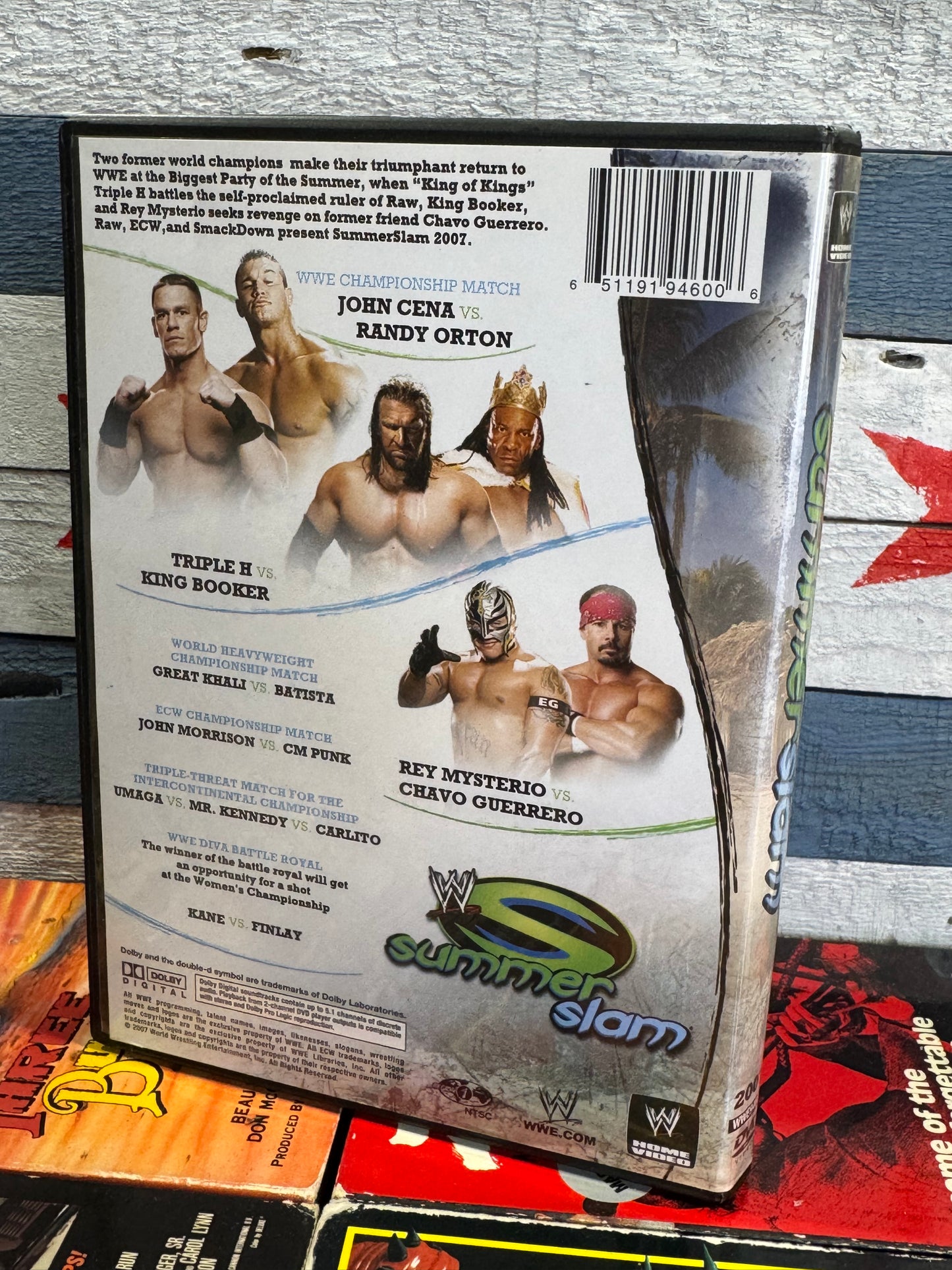 WWE SummerSlam 2007 - DVD Used