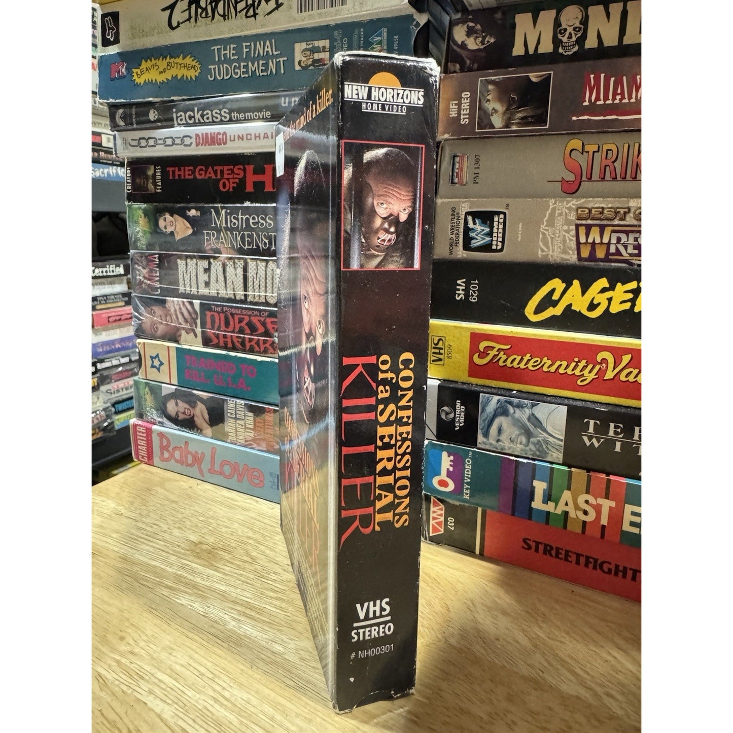 Confessions Of A Serial Killer Horror - VHS Used