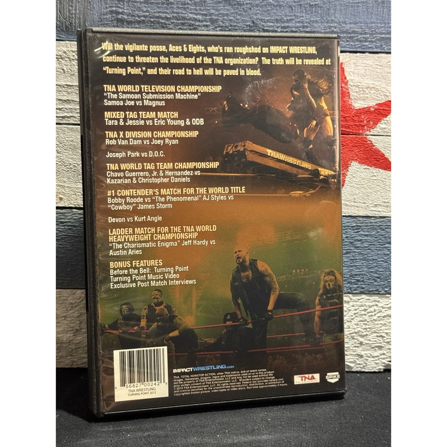 TNA Impact Wrestling Turning Point 2012 - DVD Used