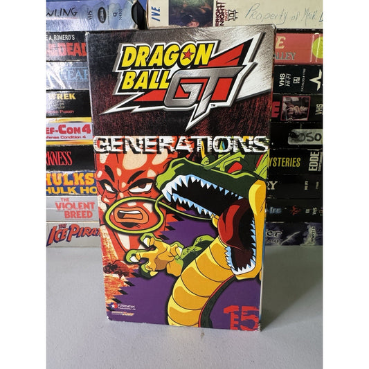 Dragon Ball GT: Shadow Dragon - Vol. 15: Generations - VHS Used