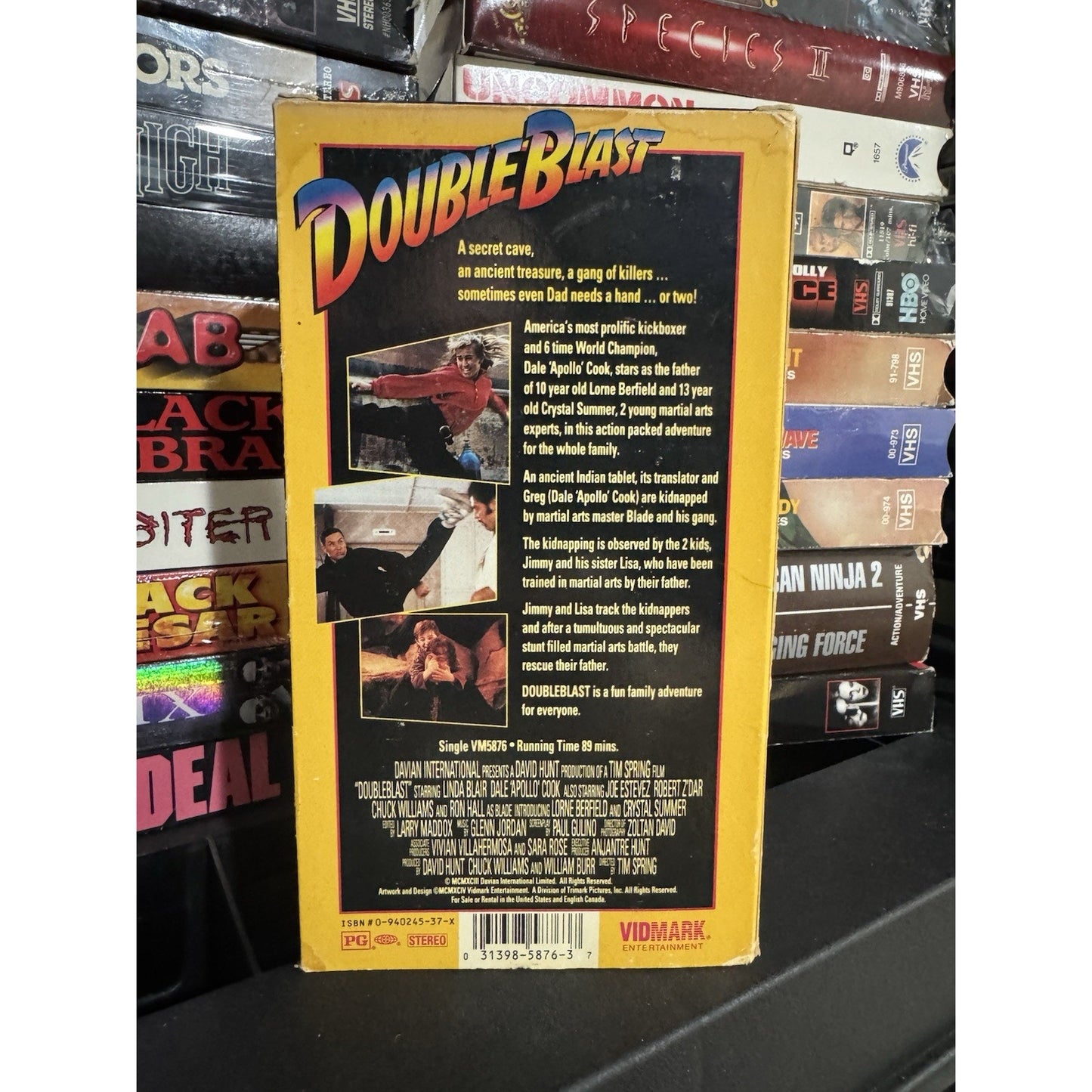 DoubleBlast - VHS Used